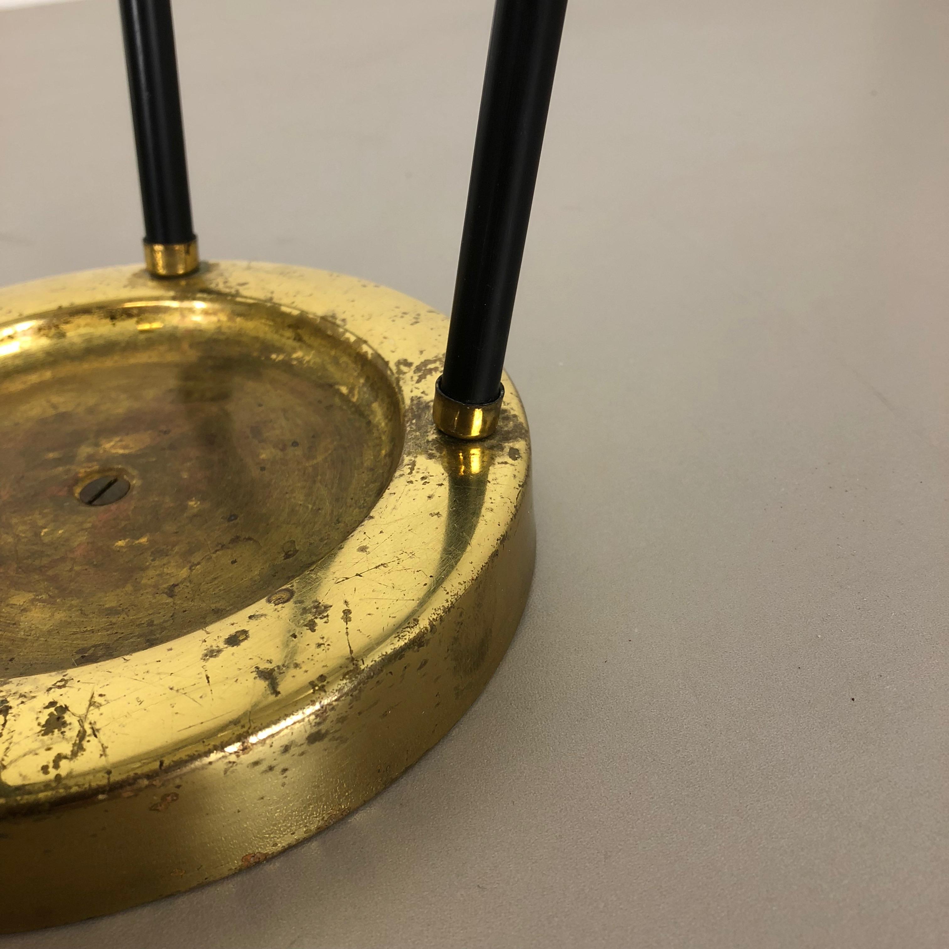 Midcentury Metal Brass Hollywood Regency Umbrella Stand, Germany, 1950s For Sale 2