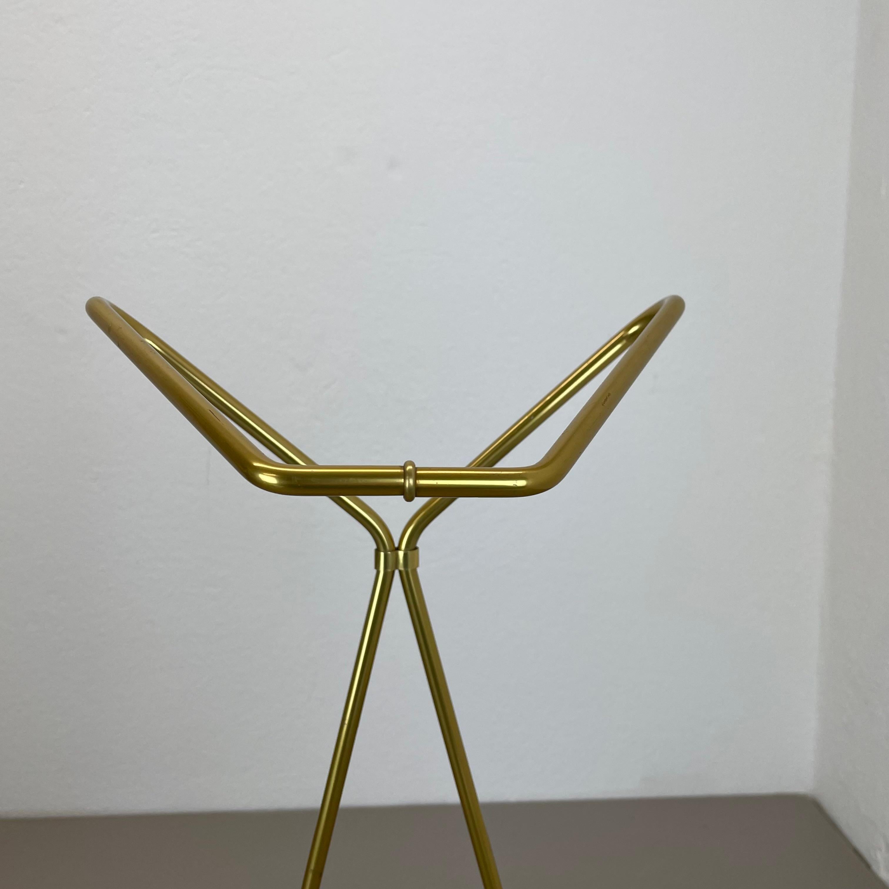 Midcentury Metal Brass Hollywood Regency Umbrella Stand, Germany, 1950s, Nr. 3 For Sale 7