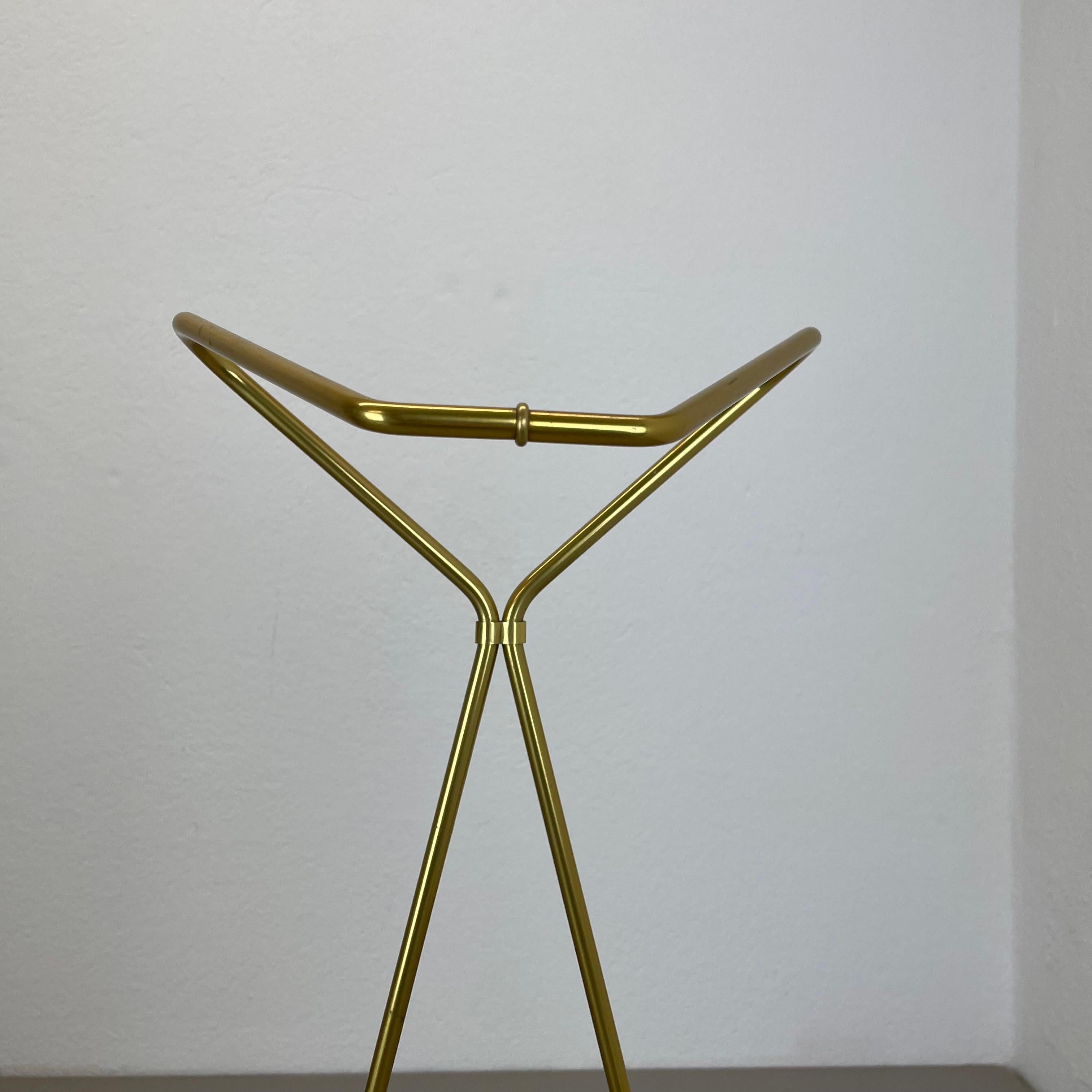 Midcentury Metal Brass Hollywood Regency Umbrella Stand, Germany, 1950s, Nr. 3 For Sale 8