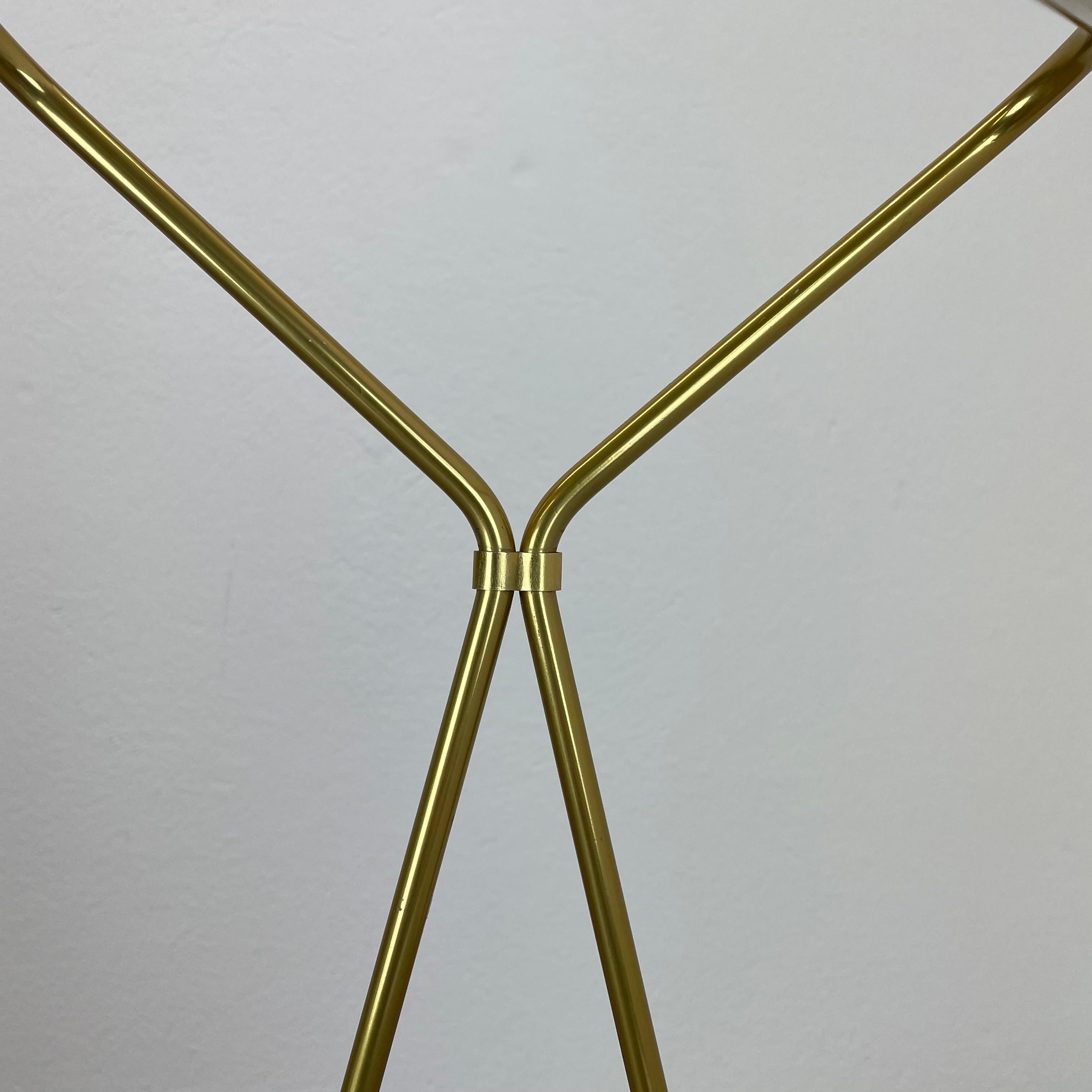 Midcentury Metal Brass Hollywood Regency Umbrella Stand, Germany, 1950s, Nr. 3 For Sale 9