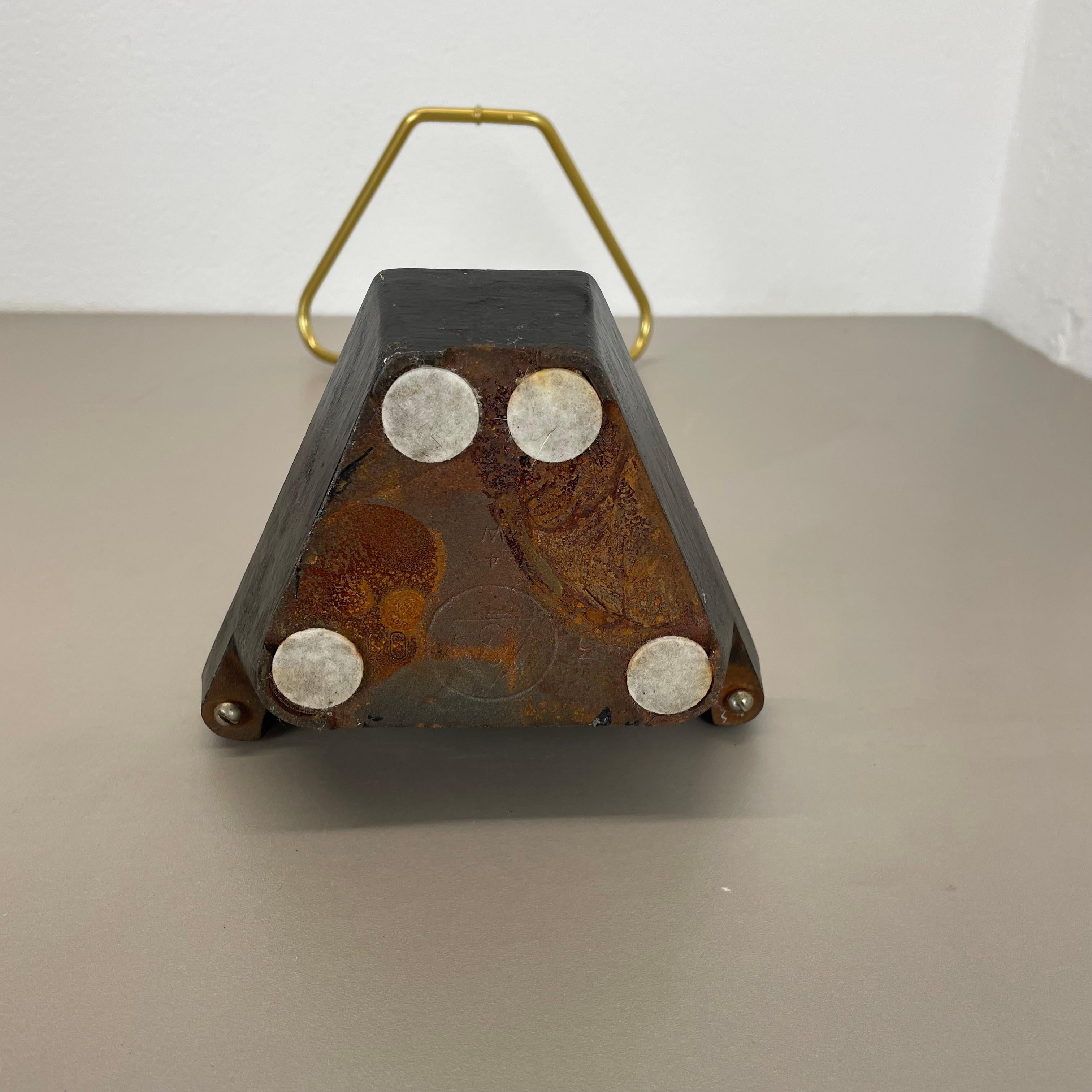 Midcentury Metal Brass Hollywood Regency Umbrella Stand, Germany, 1950s, Nr. 3 For Sale 13