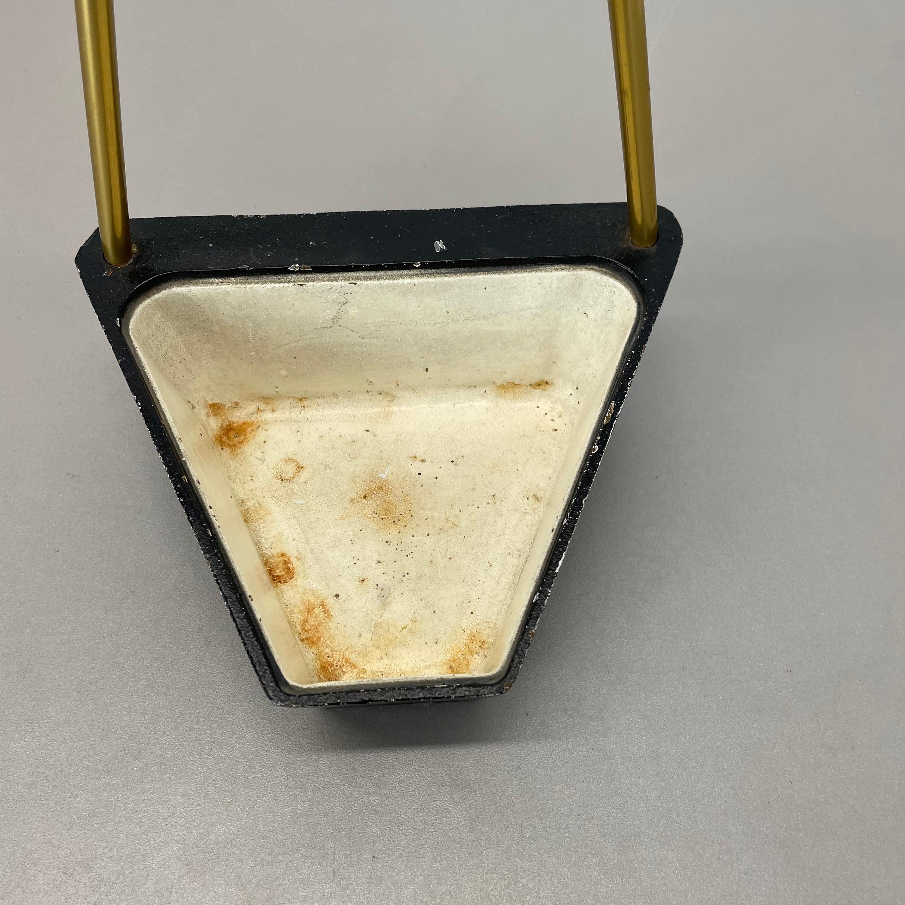 Midcentury Metal Brass Hollywood Regency Umbrella Stand, Germany, 1950s, Nr. 3 For Sale 2
