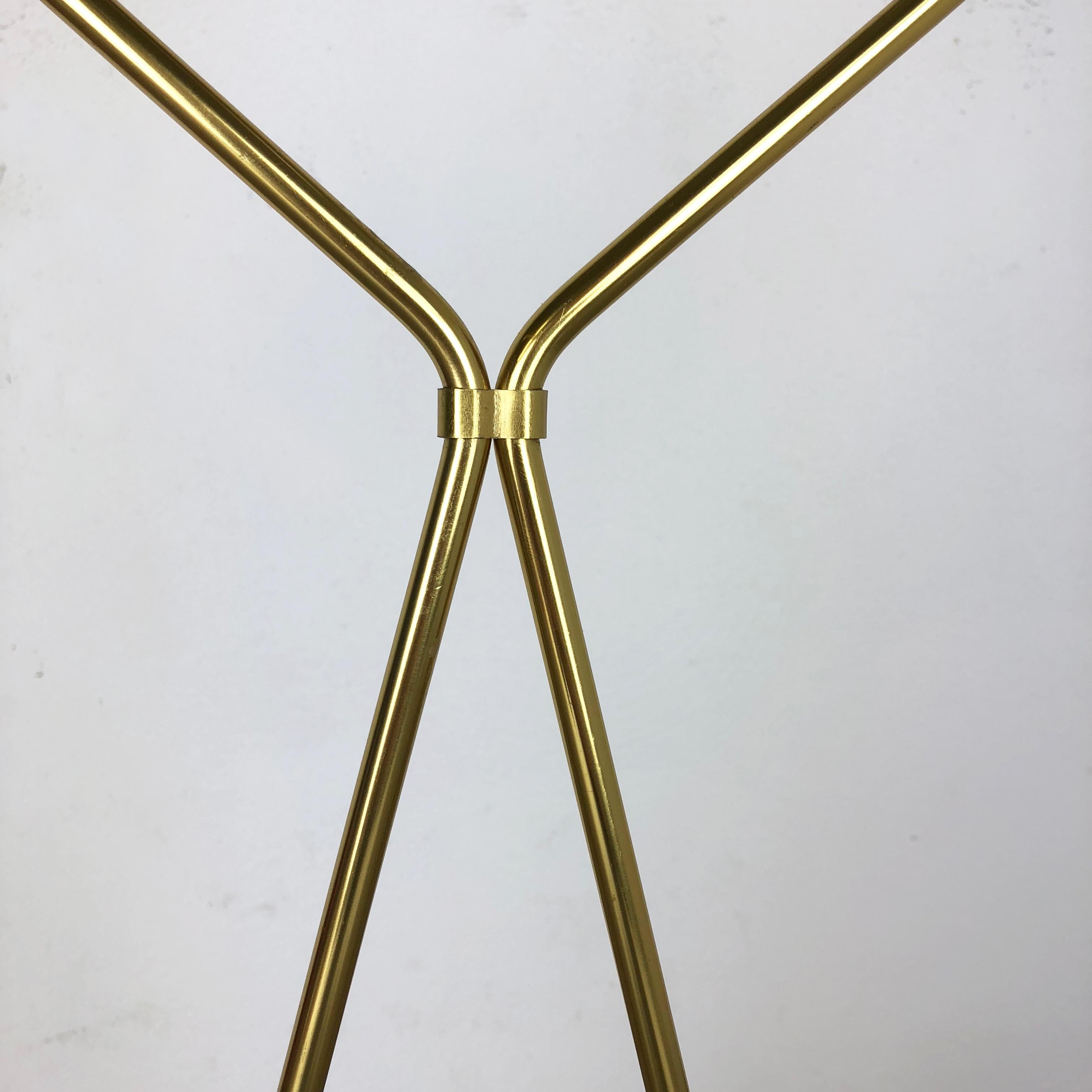 Midcentury Metal Brass Umbrella Stand, Germany, 1950s, Nr. 1 In Good Condition For Sale In Kirchlengern, DE