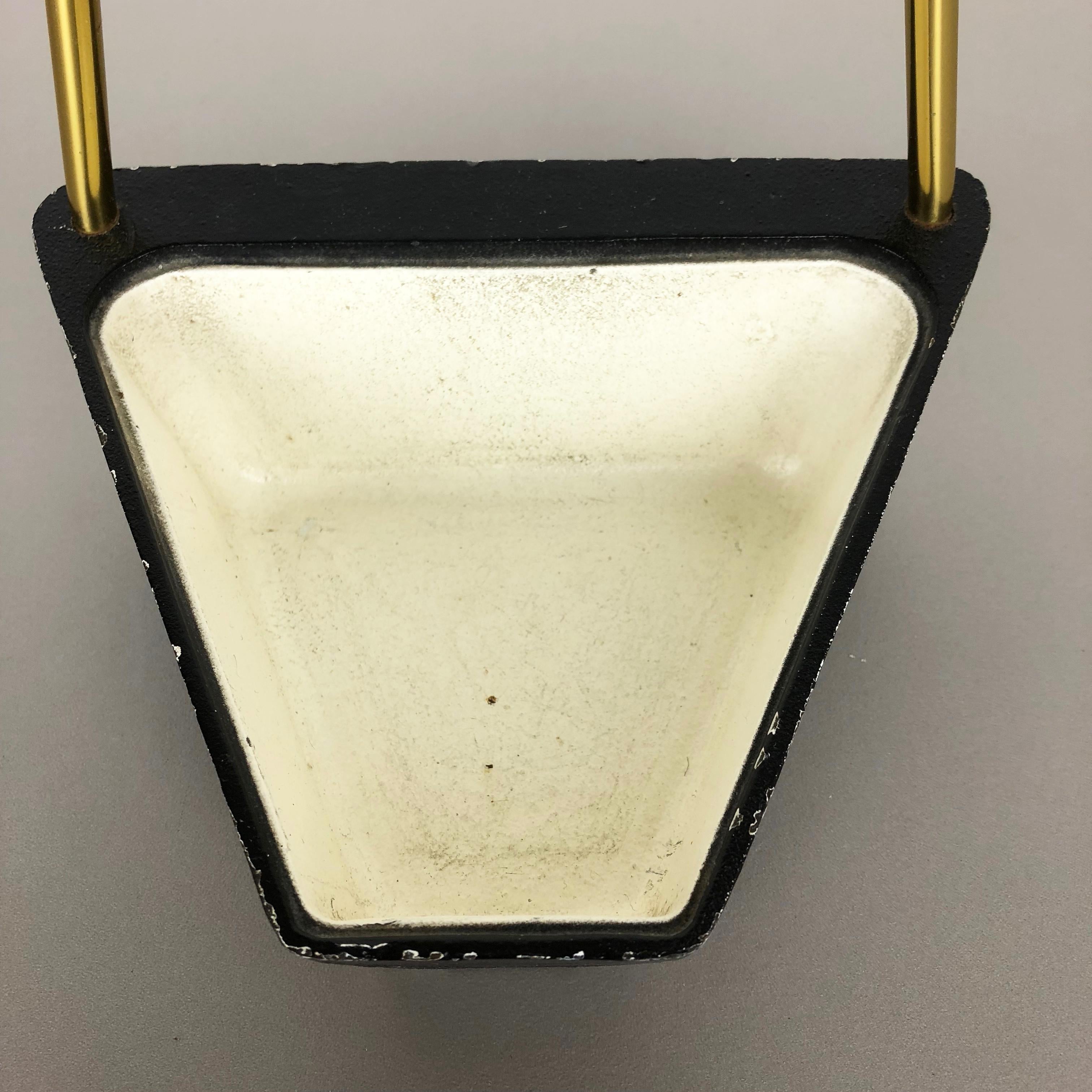 Midcentury Metal Brass Umbrella Stand, Germany, 1950s, Nr. 1 For Sale 2