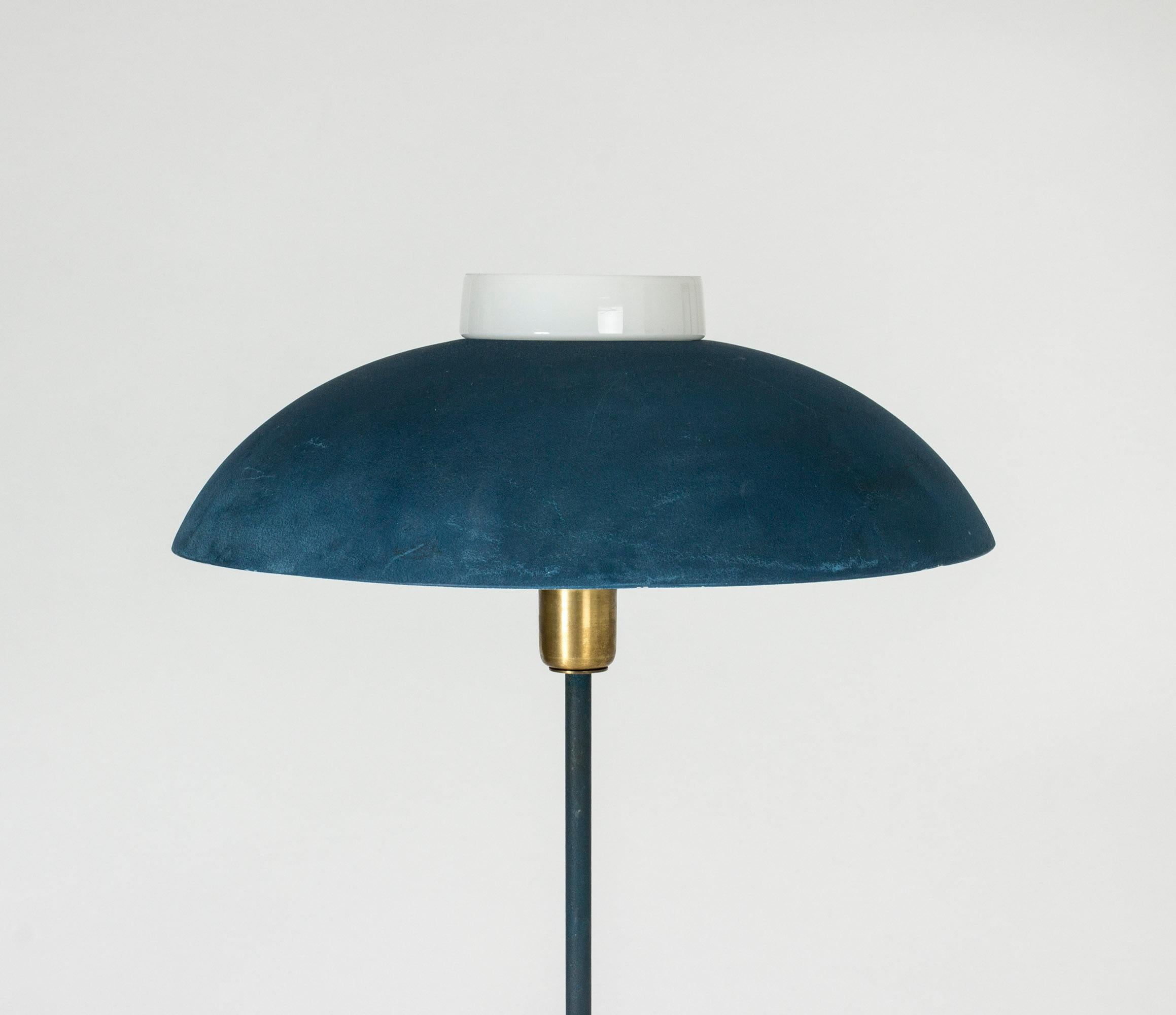 Scandinavian Modern Midcentury metal floor lamp by Bertil Brisborg