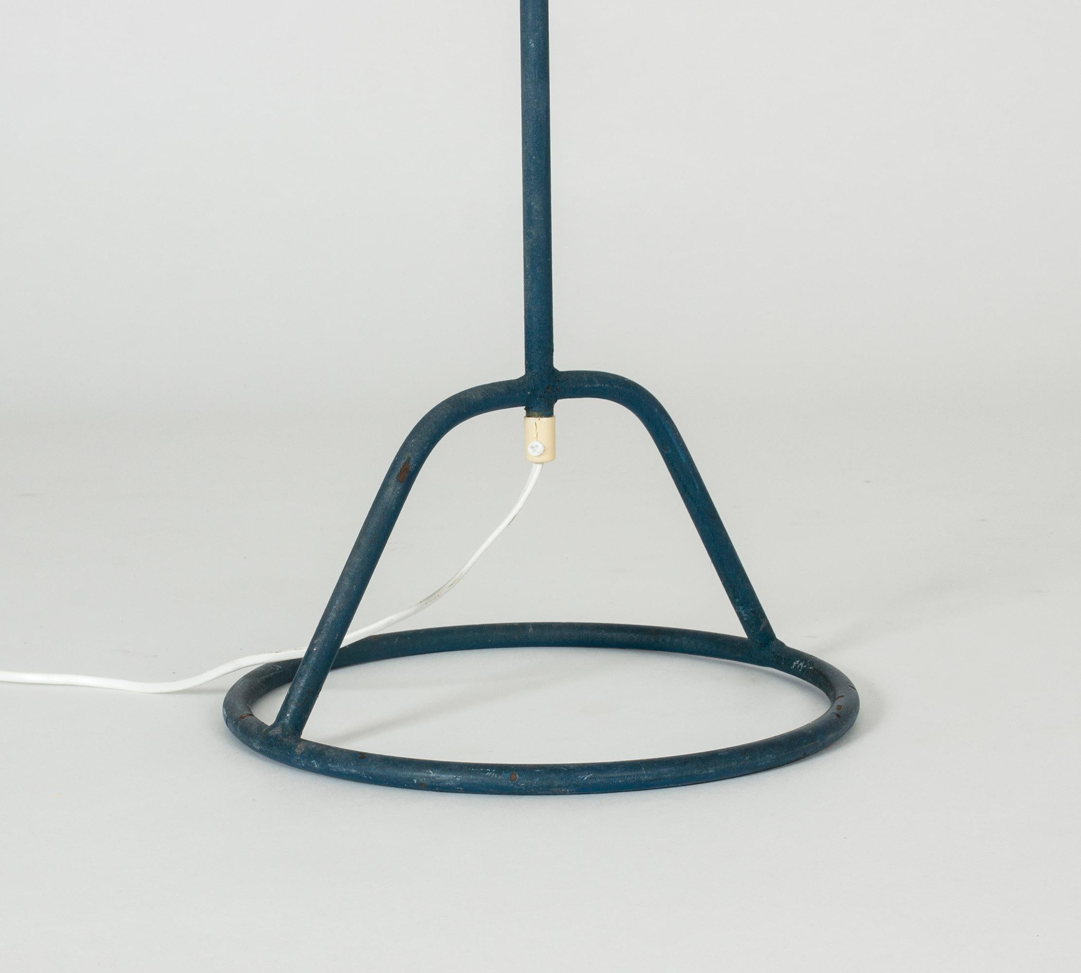 Mid-20th Century Midcentury metal floor lamp by Bertil Brisborg