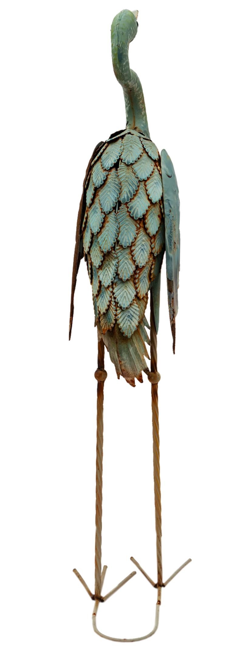 Folk Art Midcentury Metal Yard Bird