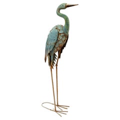 Vintage Midcentury Metal Yard Bird