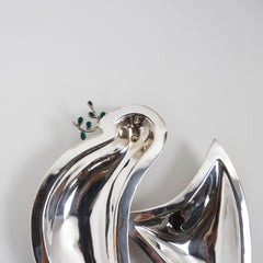 Midcentury Mexican Dish in Peace Dove Form by Los Castillo