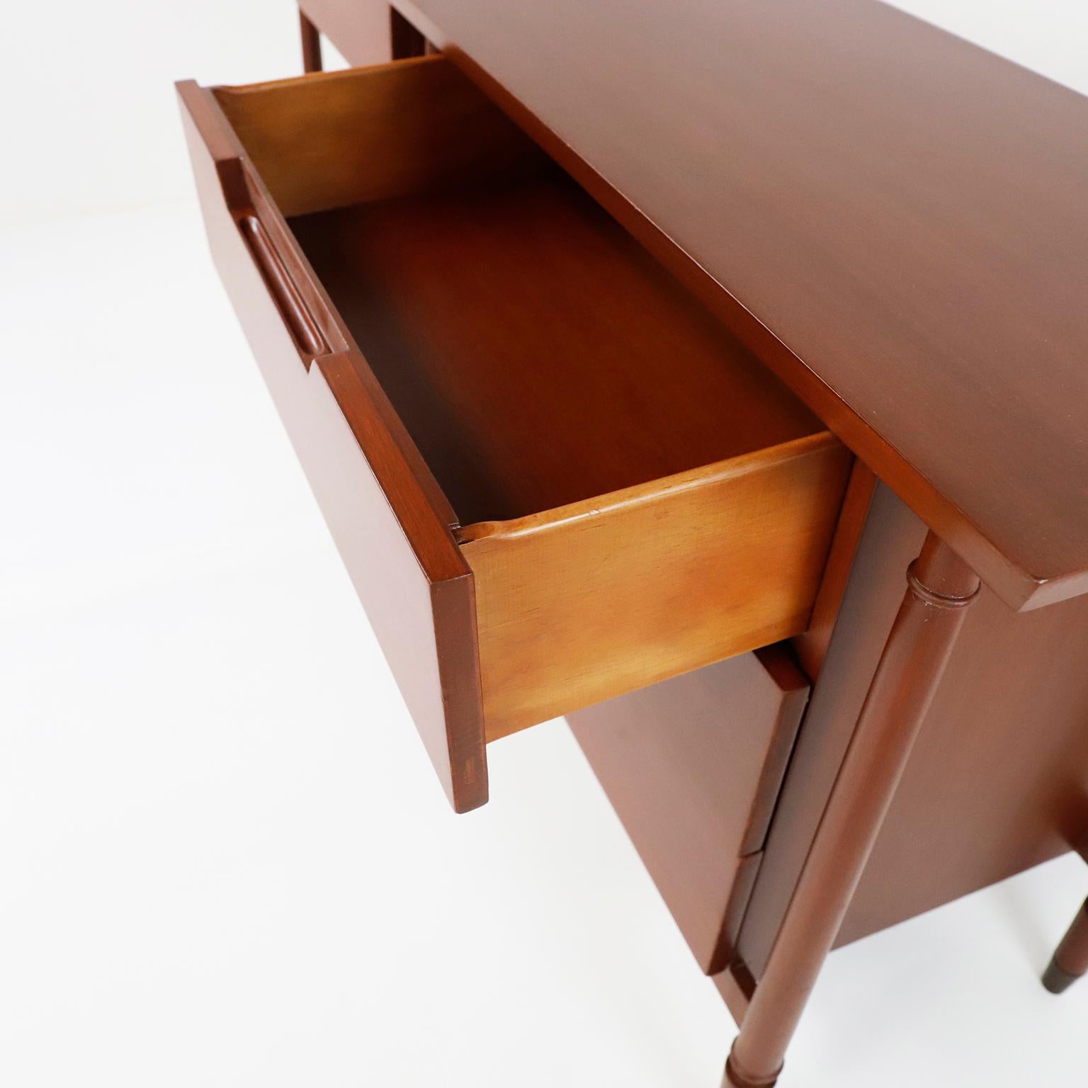 Midcentury Mexican Modern Rare Desk In Good Condition In Mexico City, CDMX