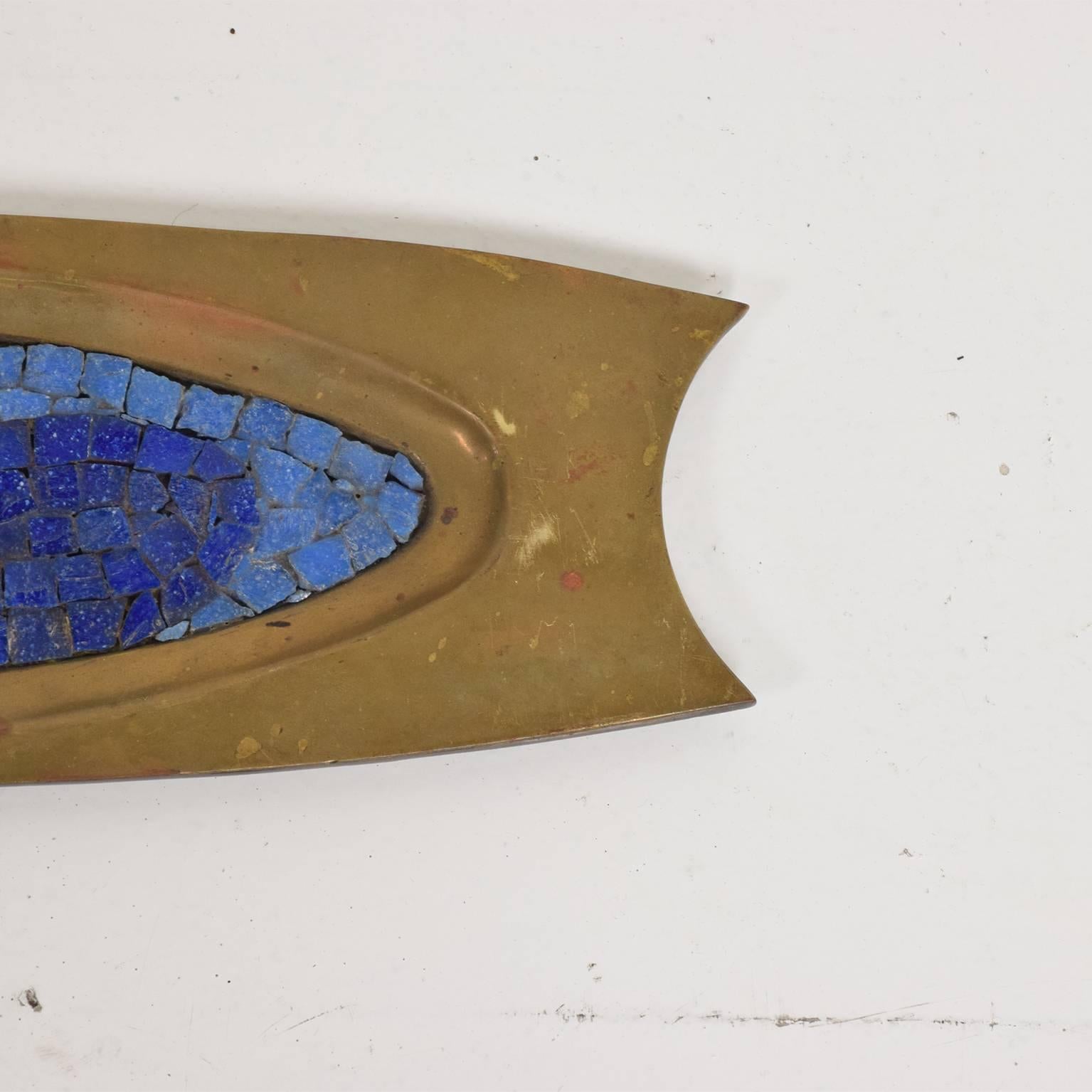 Mid-Century Modernist decorative tray. 
by, Salvador Teran.
Mexico, 1950s
Measures: 14 1/4