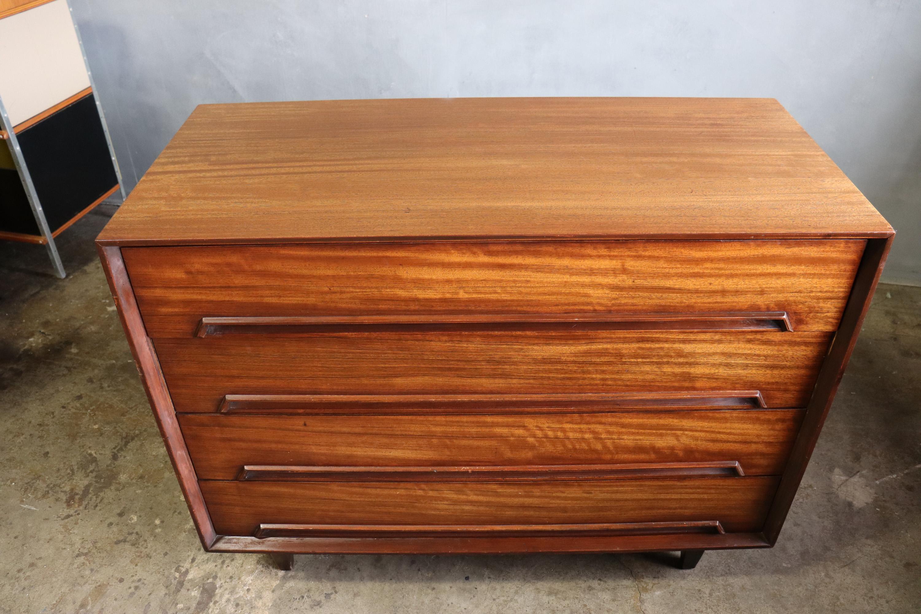 Midcentury Milo Baughman Chest of Drawers - Perspective for Drexel 3