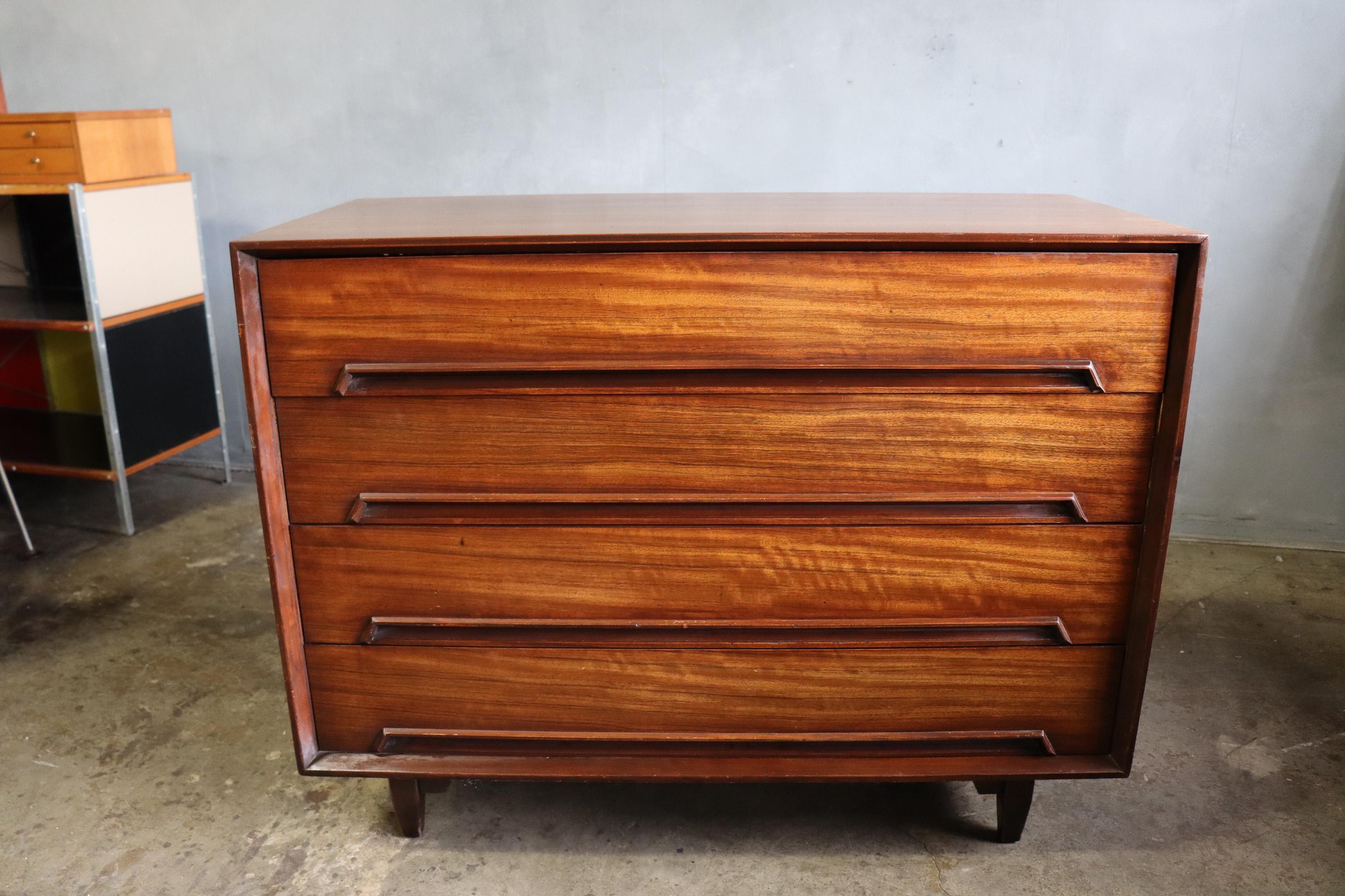 Midcentury Milo Baughman Chest of Drawers - Perspective for Drexel 4