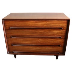 Midcentury Milo Baughman Chest of Drawers - Perspective for Drexel