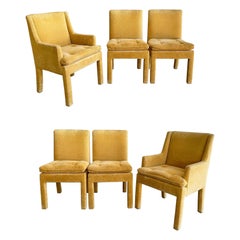 Midcentury Milo Baughman Parsons Dining Chairs for Thayer Coggin, Set of Six