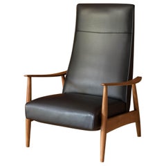 Vintage Mid Century Milo Baughman Recliner Lounge Chair