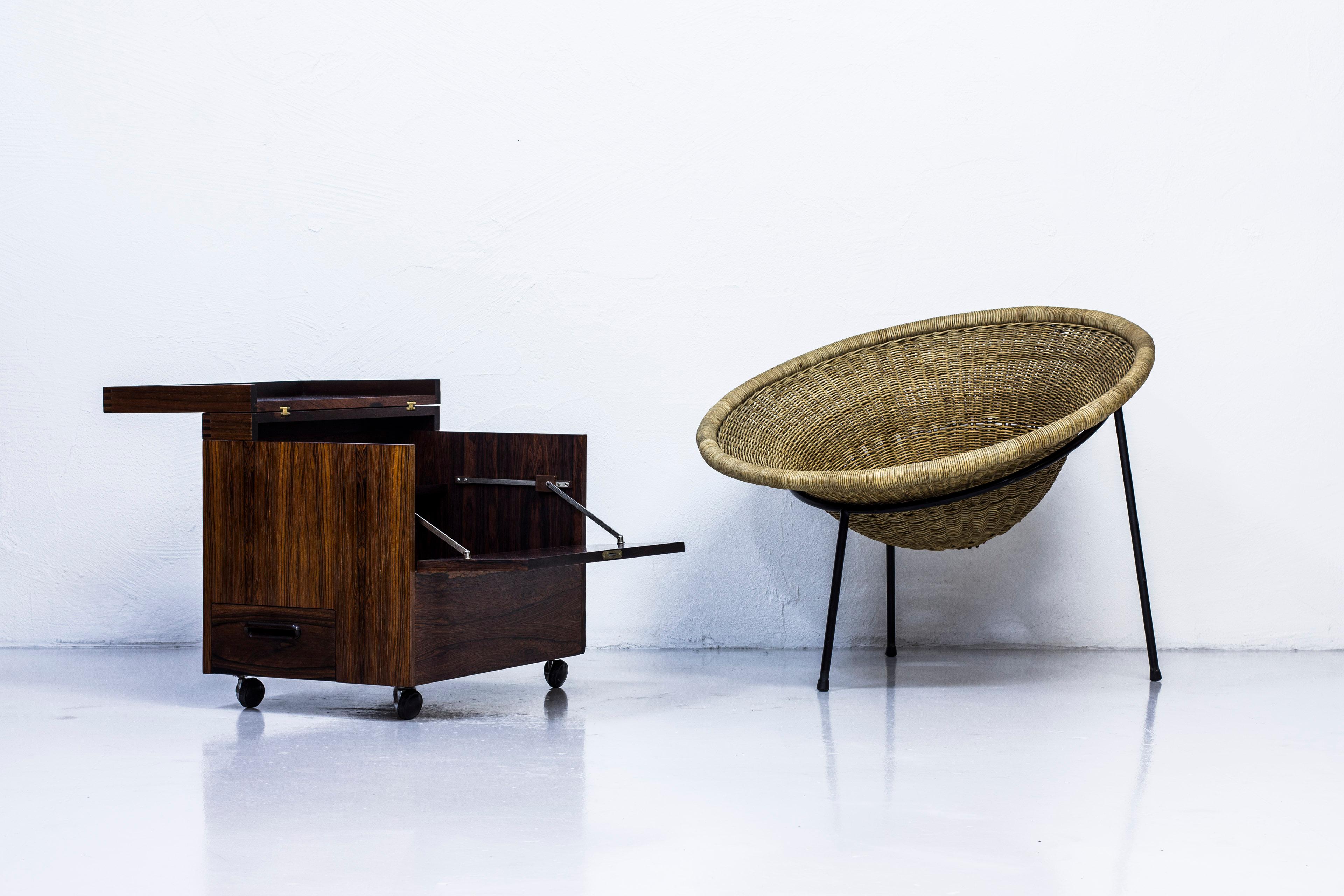 Midcentury Mini Bar by Rolf Hesland, Haug Snekkeri, Norway, 1960s 5