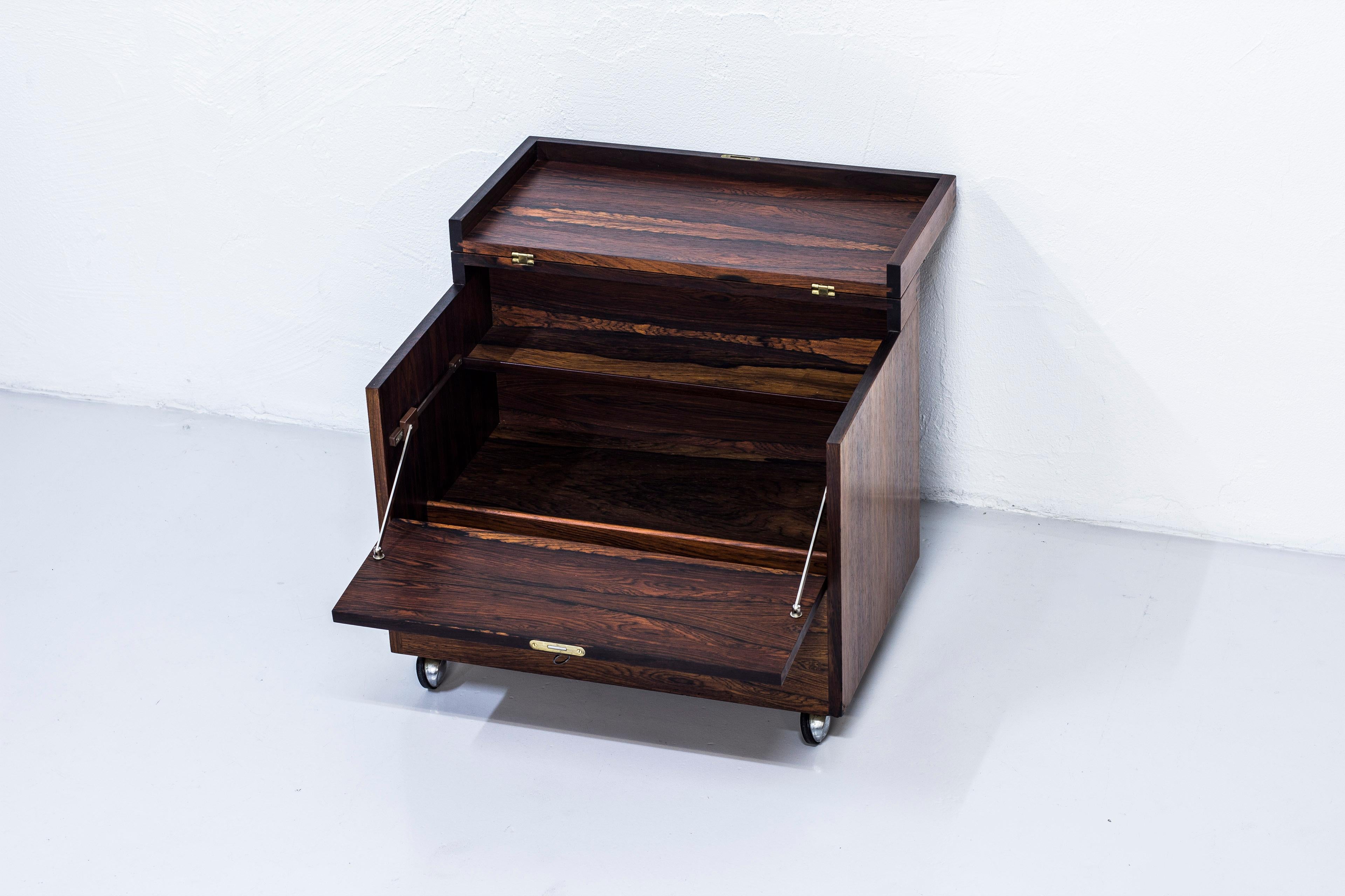 Midcentury Mini Bar by Rolf Hesland, Haug Snekkeri, Norway, 1960s 8