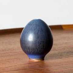 Midcentury Miniature Ceramic Vase by Berndt Friberg, Gustavsberg, Sweden, 1950s