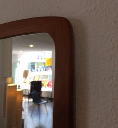 Midcentury Mirror in Teak