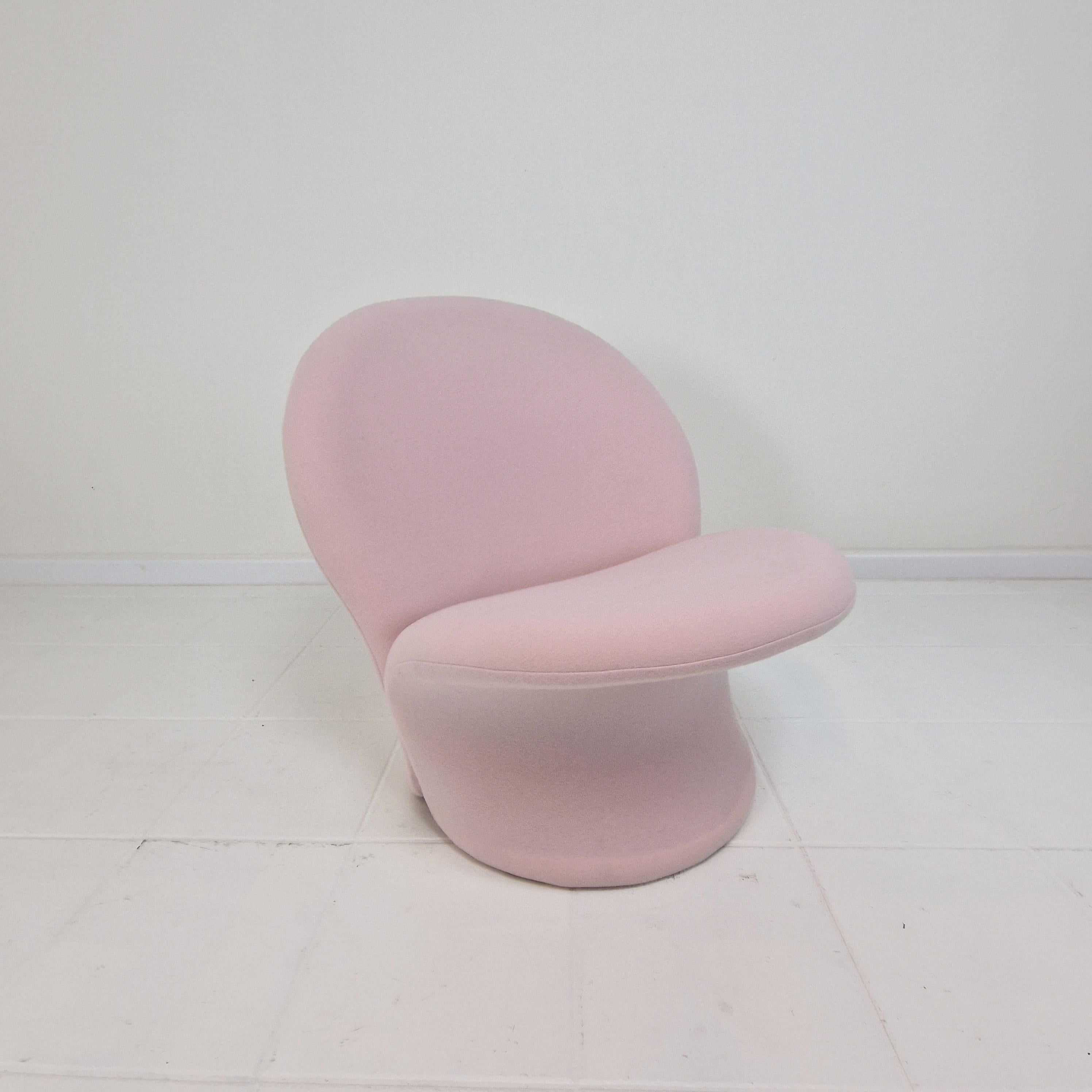 Néerlandais Chaise longue modèle F572 avec pouf de Pierre Paulin pour Artifort, 1967 en vente