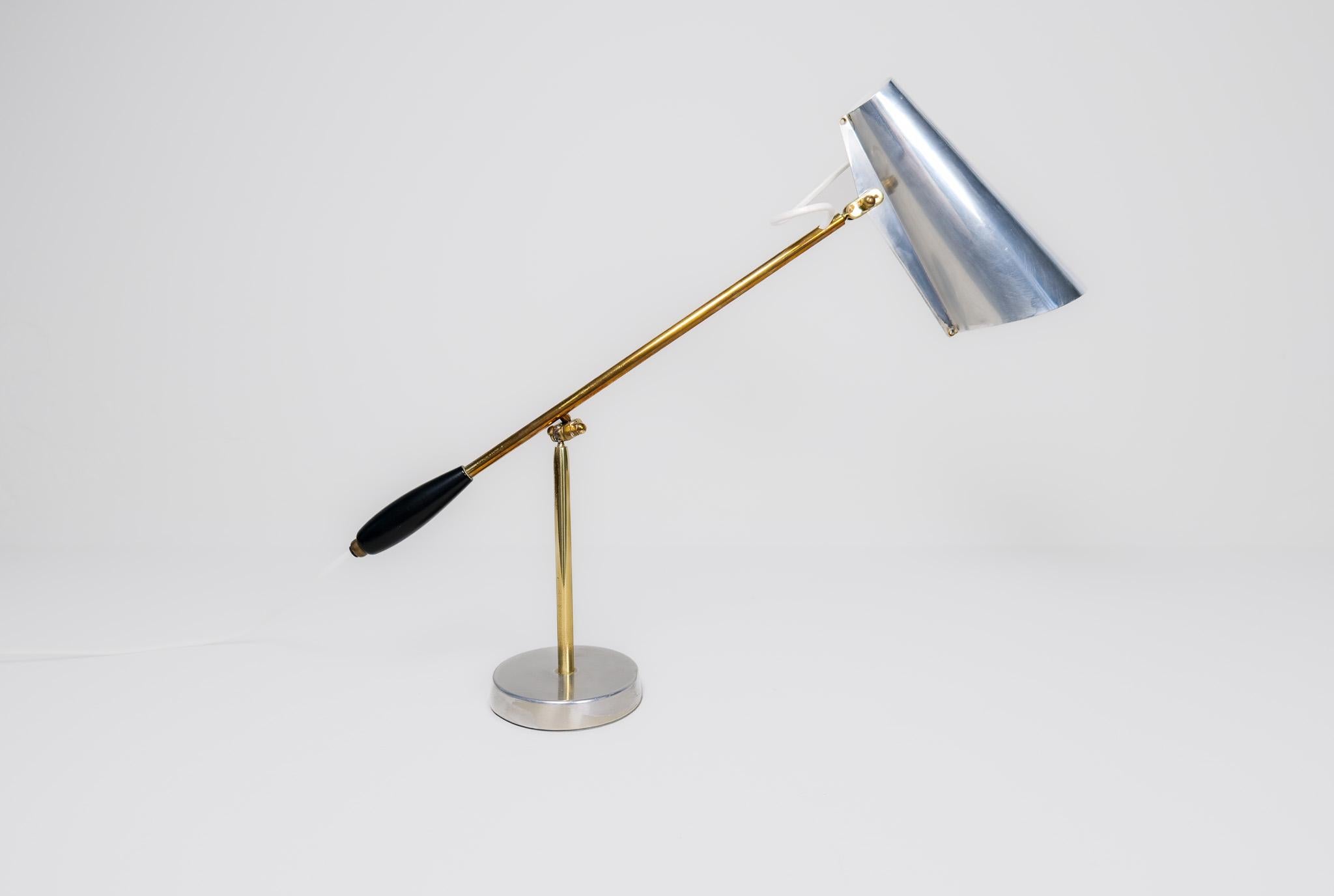 Midcentury Modern 1950s Birger Dahl Table Lamp 