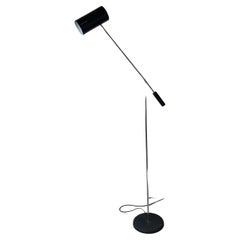 Midcentury Modern Adjustable Cantilever Floor Lamp Attributed to Sonneman