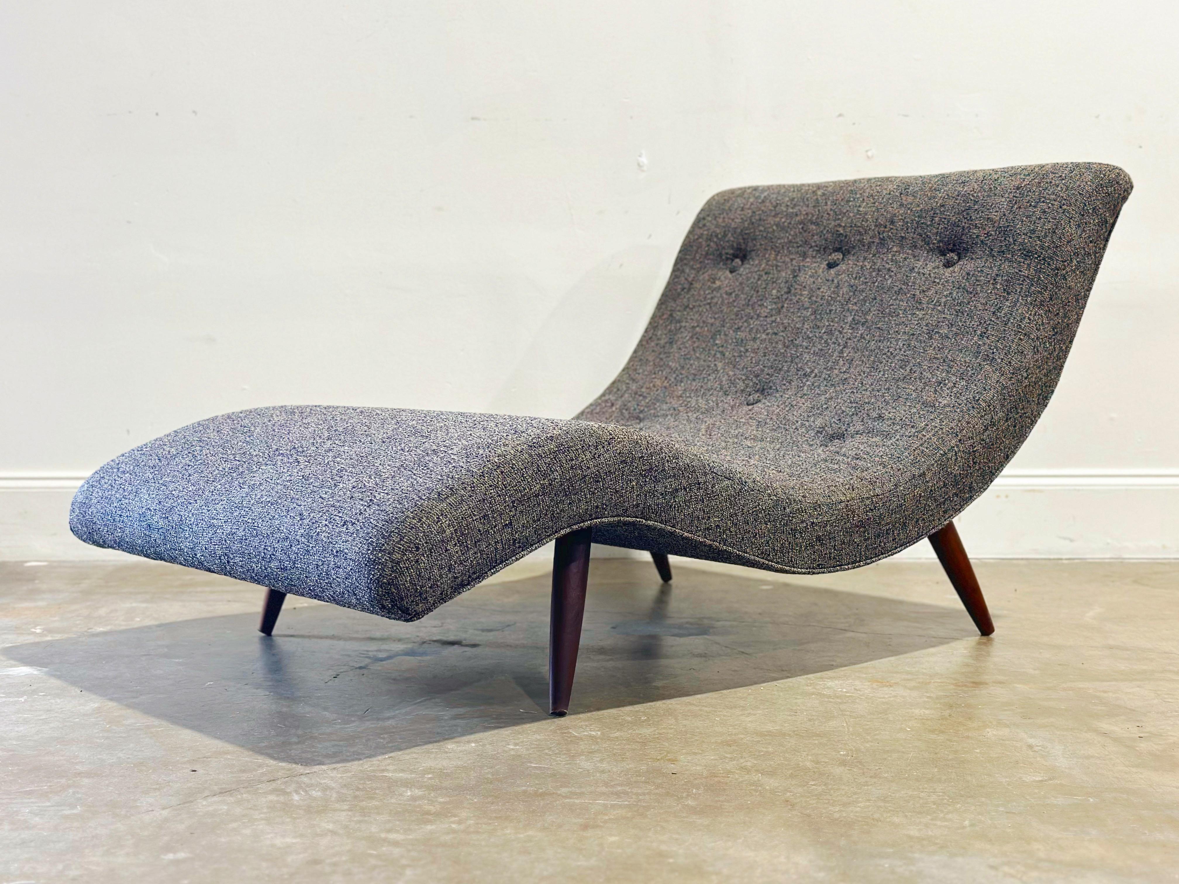 Midcentury Modern Adrian Pearsall Wave Chaise Lounge - Modernist Lounge Chair 3