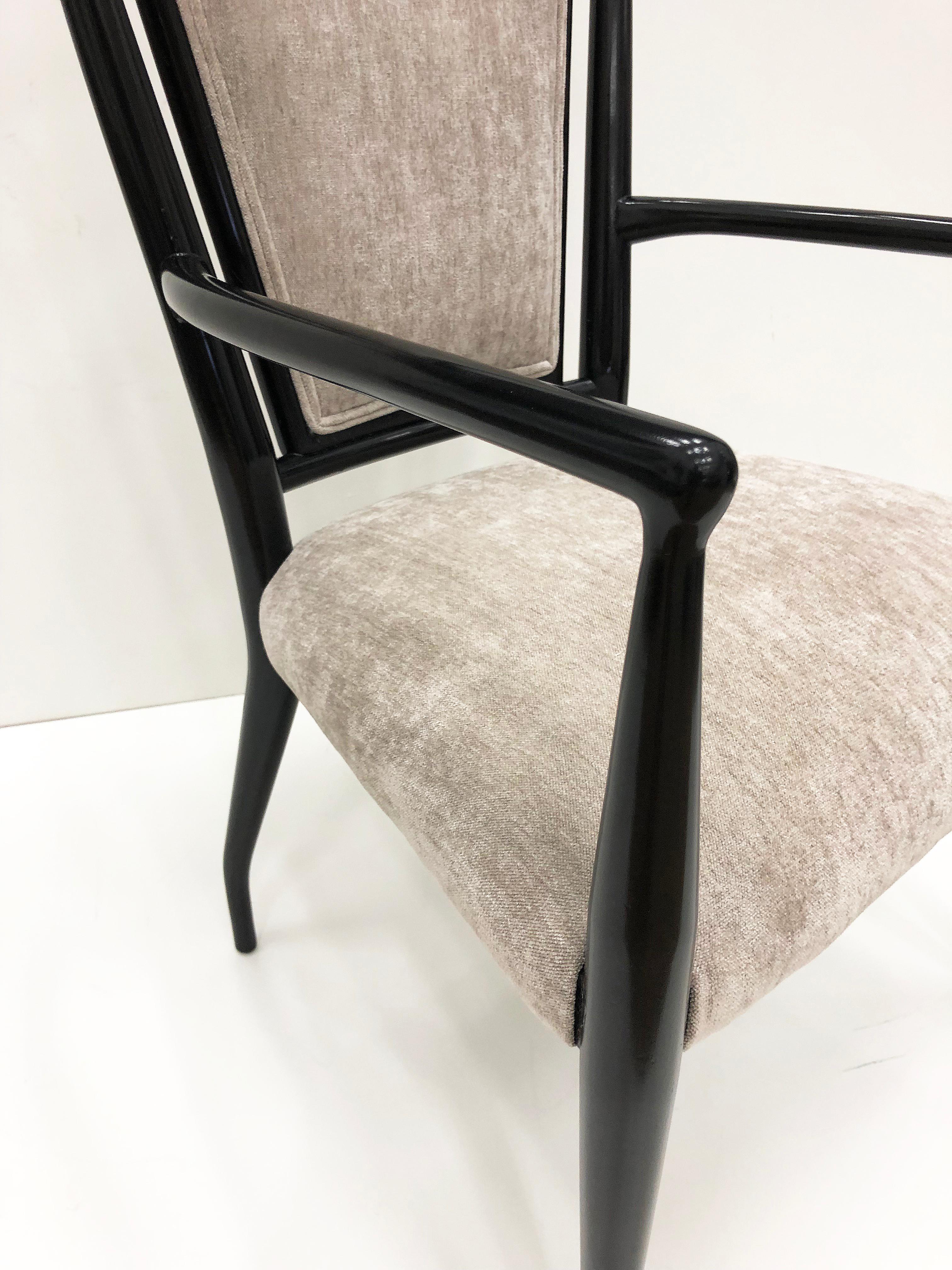 Midcentury Modern Armchair by Melchiorre Bega, Accent Desk Chair 1