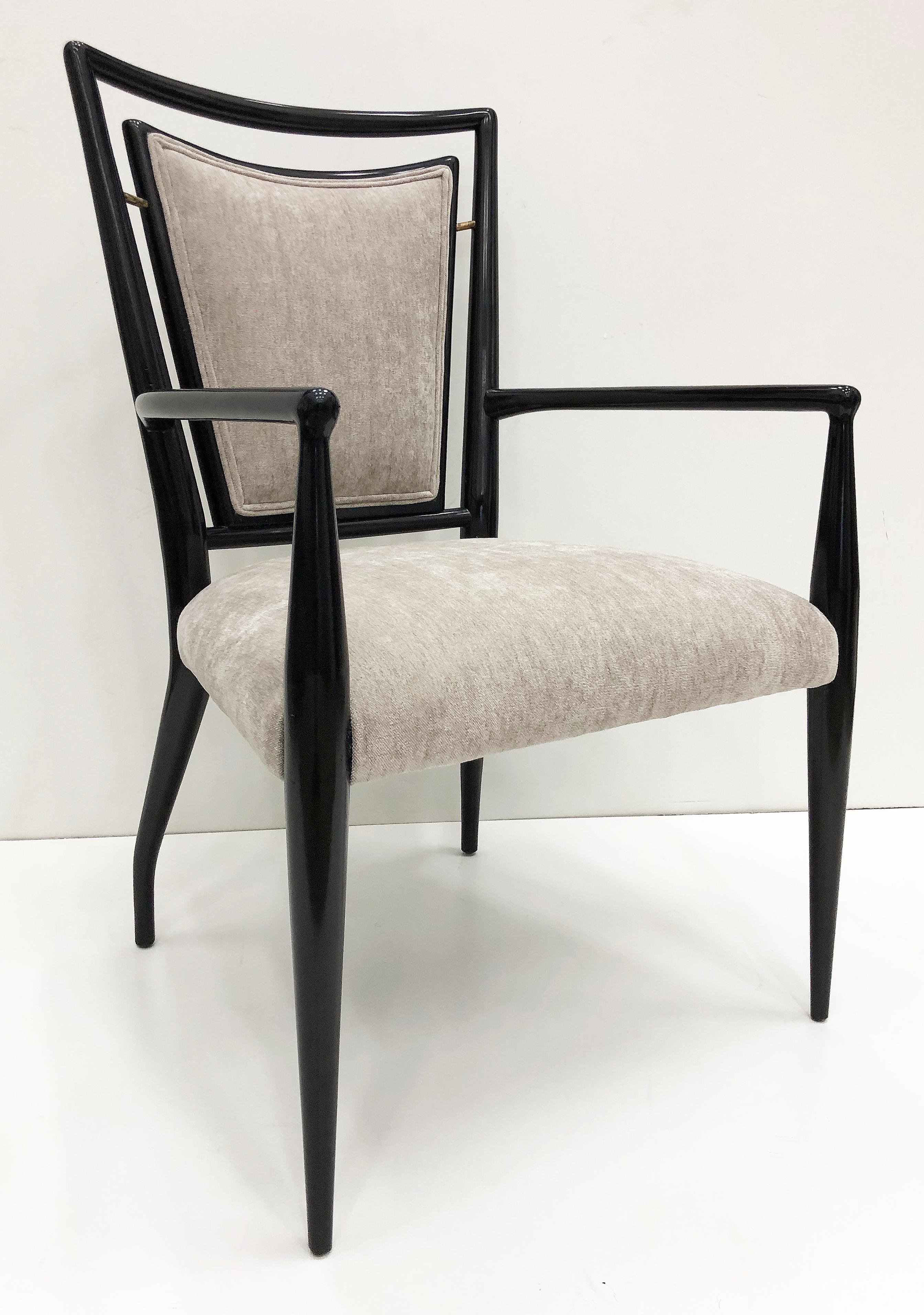 Mid-Century Modern Midcentury Modern Armchair by Melchiorre Bega, Accent Desk Chair