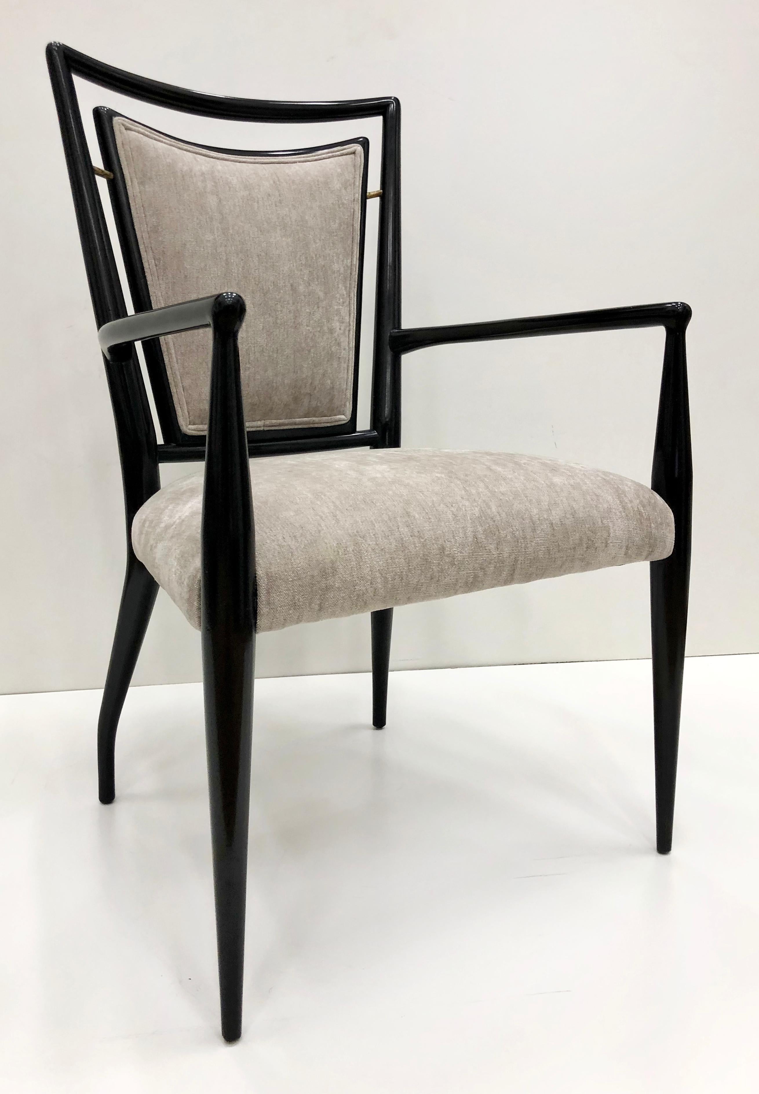 20th Century Midcentury Modern Armchair by Melchiorre Bega, Accent Desk Chair