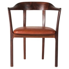 Midcentury Modern Armchair by Ole Wanscher, Denmark, 1950s