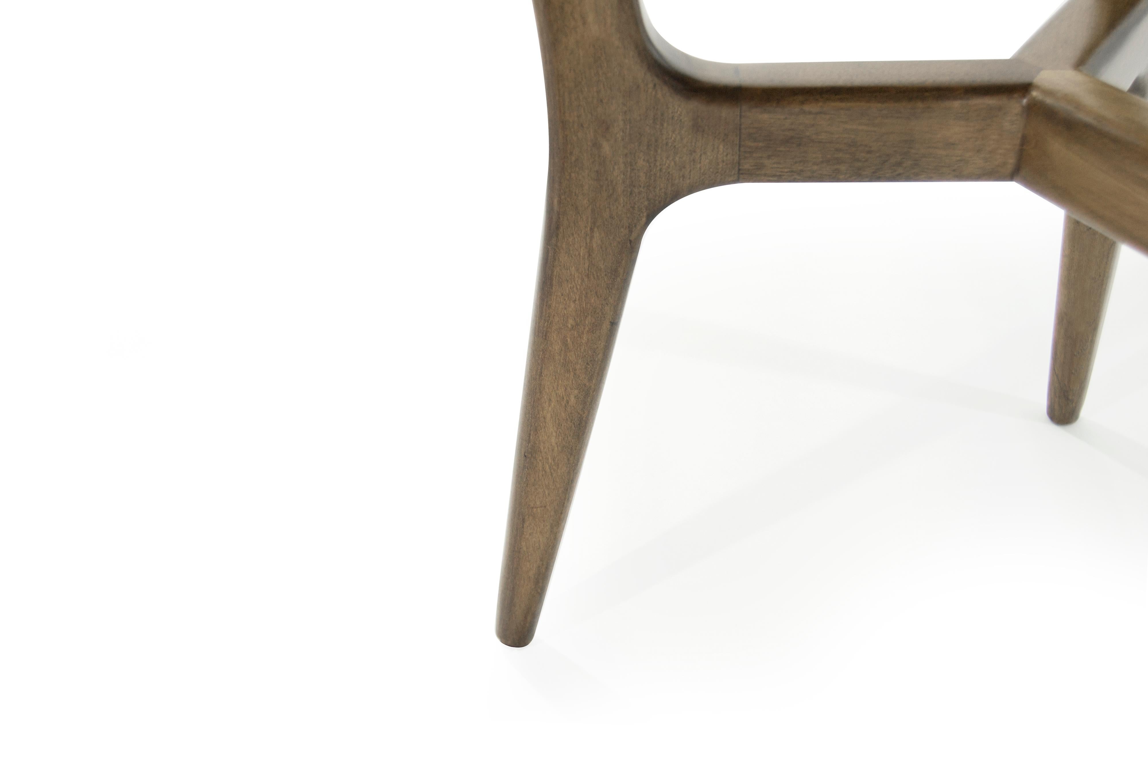 Midcentury Modern Asymmetrical Walnut Desk 4