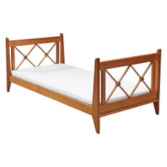 Italian Single Bed in Oak