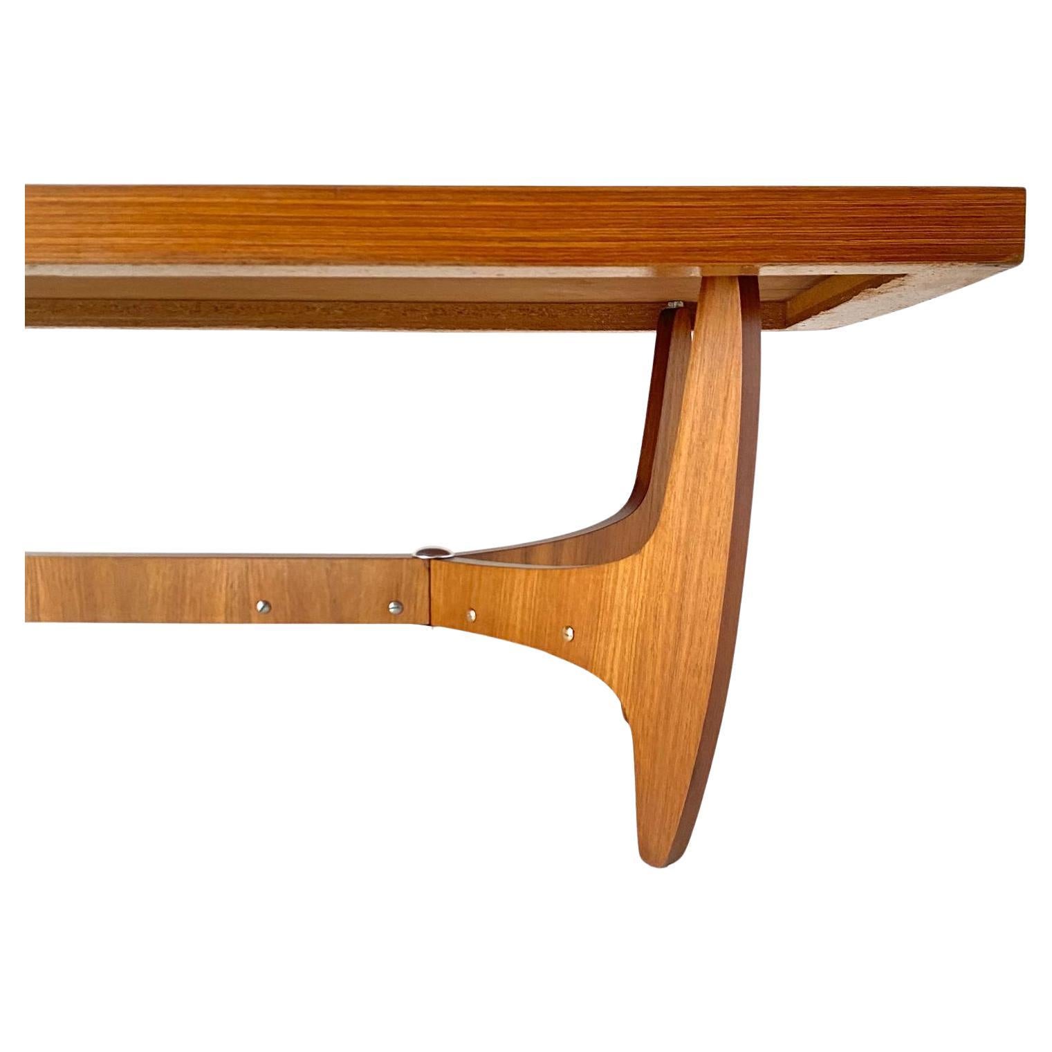 Tavolo da divano in Wood Wood, Italia 1960 in vendita 3