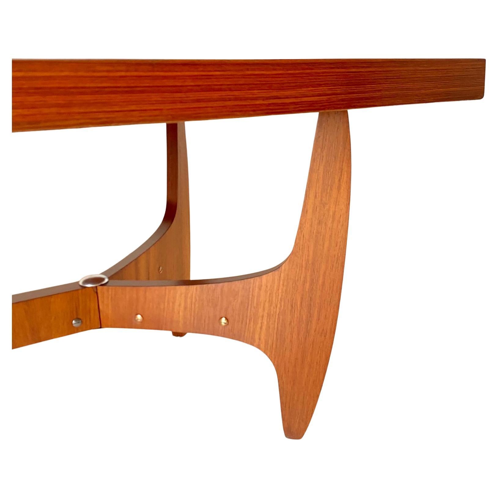 Tavolo da divano in Wood Wood, Italia 1960 in vendita 1