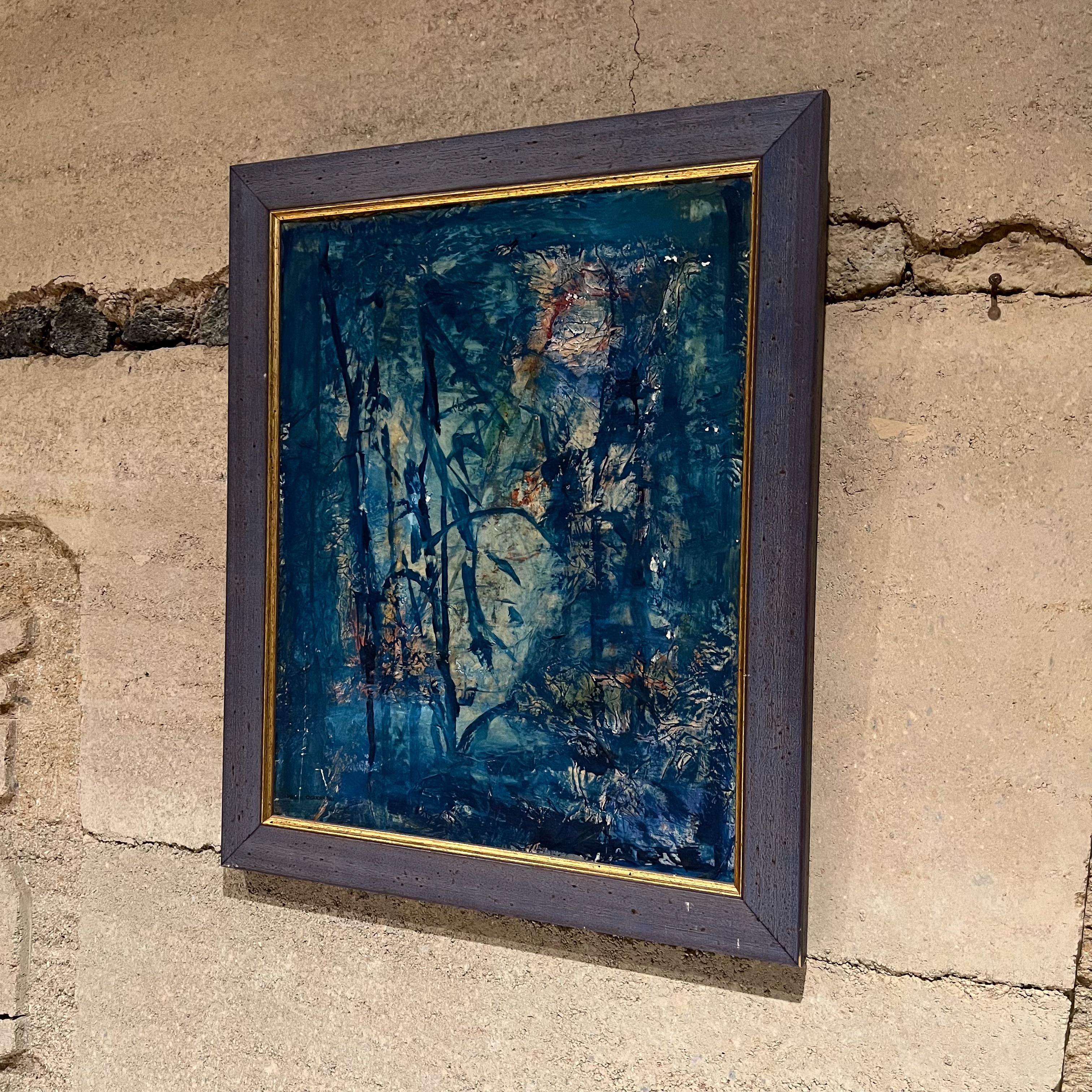 Moderne abstrakte Kunst
Helen Oguerran Gemälde Öl auf Leinwand Abstrakte Kunst
Unterzeichnet
Rahmen 23,5 H x 19,5 B x 1 T Kunst 19,5 H x 15,5 B
Gebrauchter Original-Vintage-Zustand unrestauriert.
Siehe die beigefügten Bilder.
Lieferung nach LA


