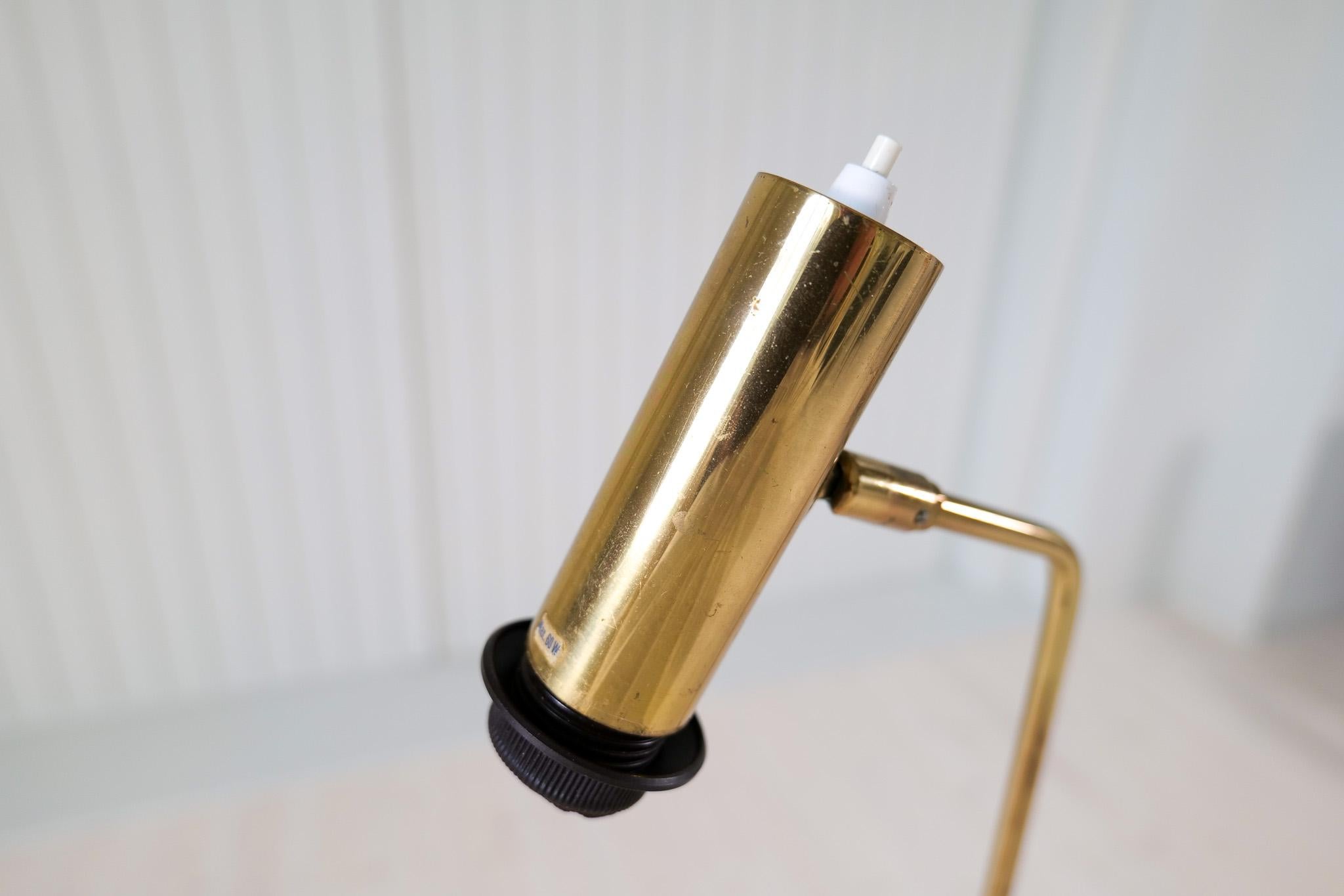 Midcentury Modern Brass Floor Lamp Bergboms G-03, Sweden, 1960s For Sale 4