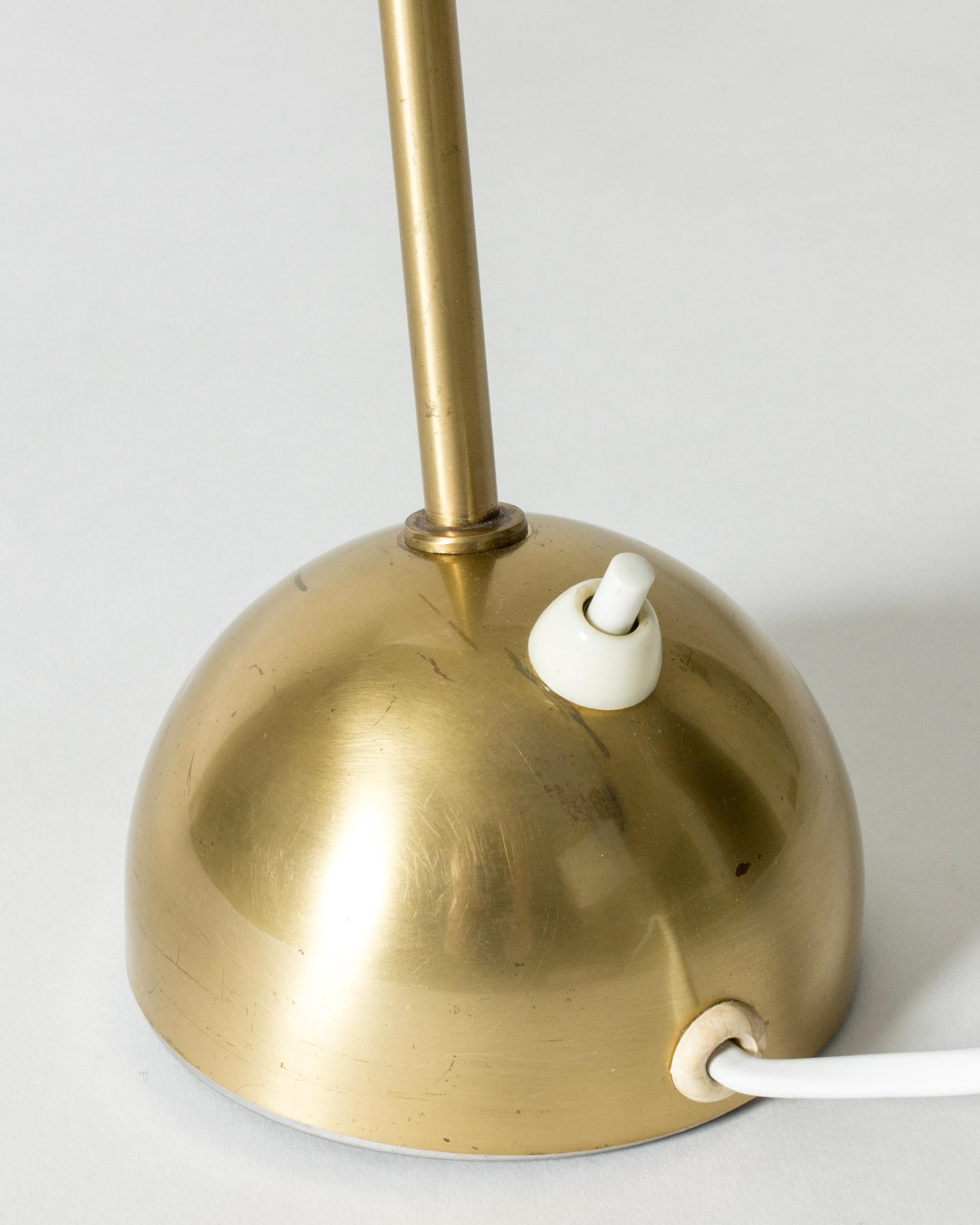 Mid-20th Century Midcentury Modern Brass Table lamp by Hans Bergström, Ateljé Lyktan, 1950s For Sale