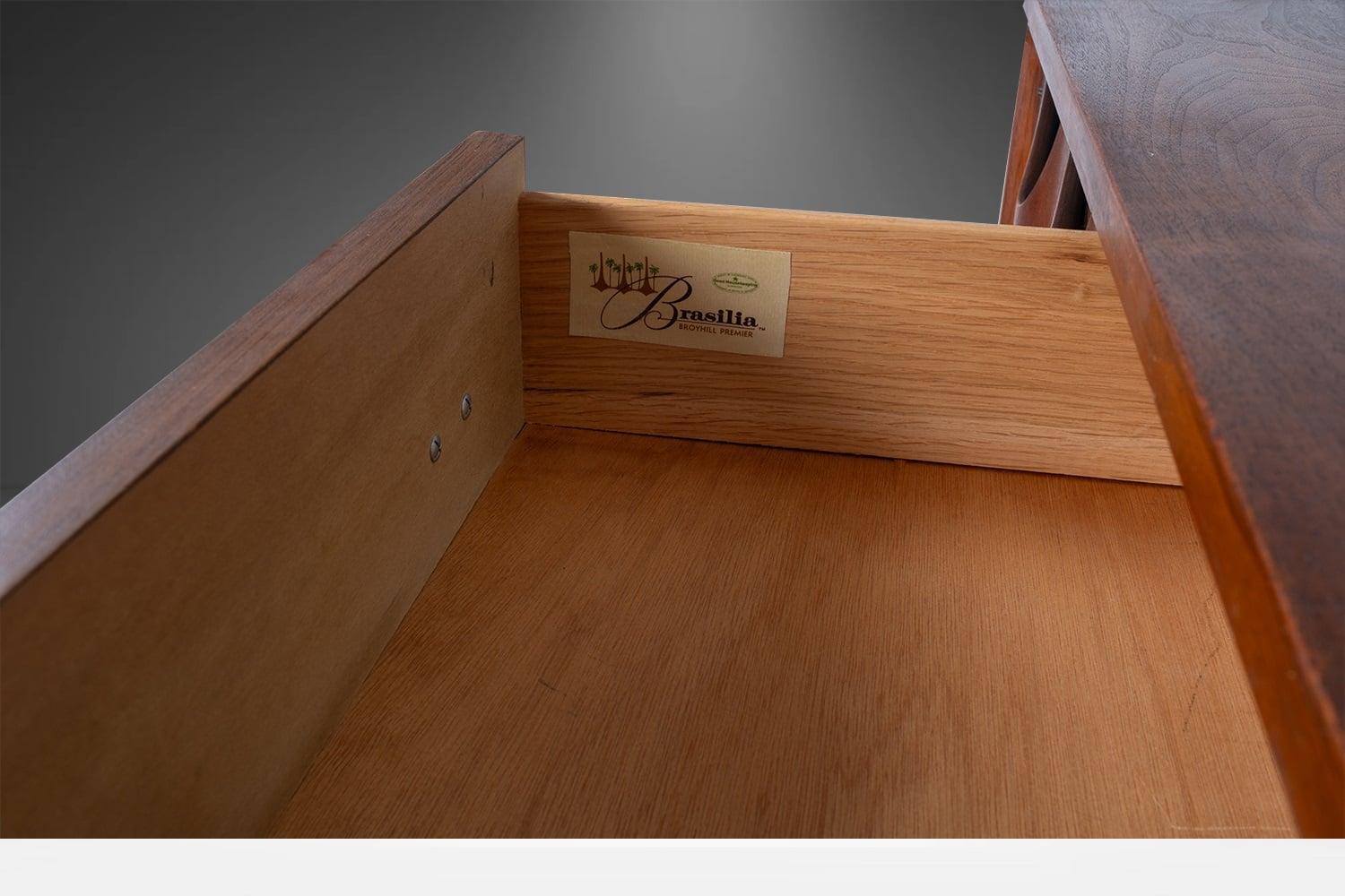 MidCentury Modern Broyhill Brasilia Credenza Dresser 3