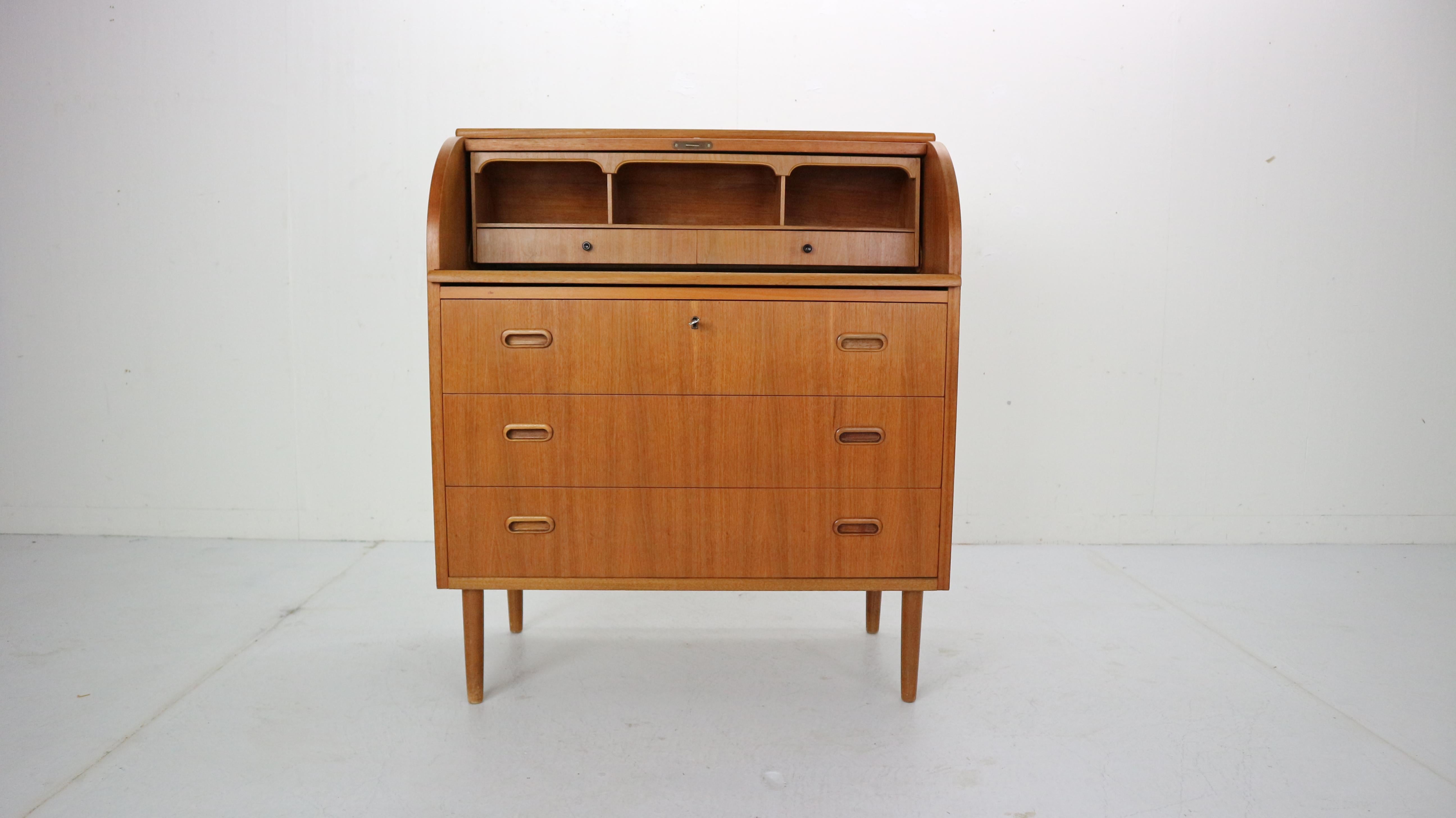 mid century secretary desk