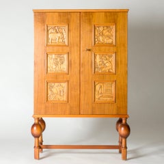 Midcentury Modern Cabinet by Eugen Höglund, Sweden, 1940s