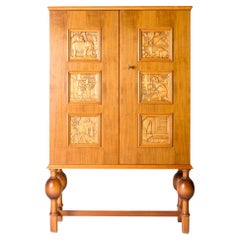 Midcentury Modern Cabinet by Eugen Höglund, Sweden, 1940s