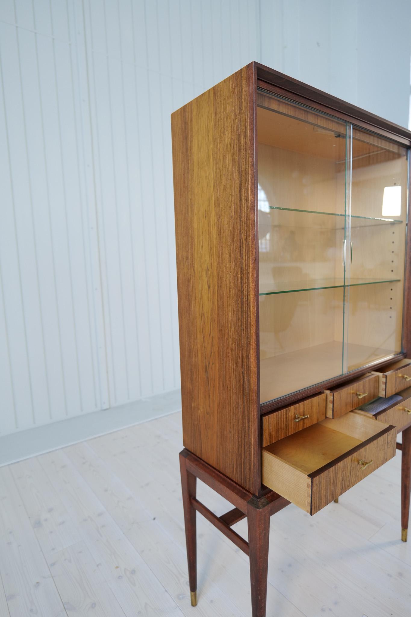 Rosewood Midcentury Modern Cabinet by Svante Skogh for Seffle Möbelfabrik, Sweden