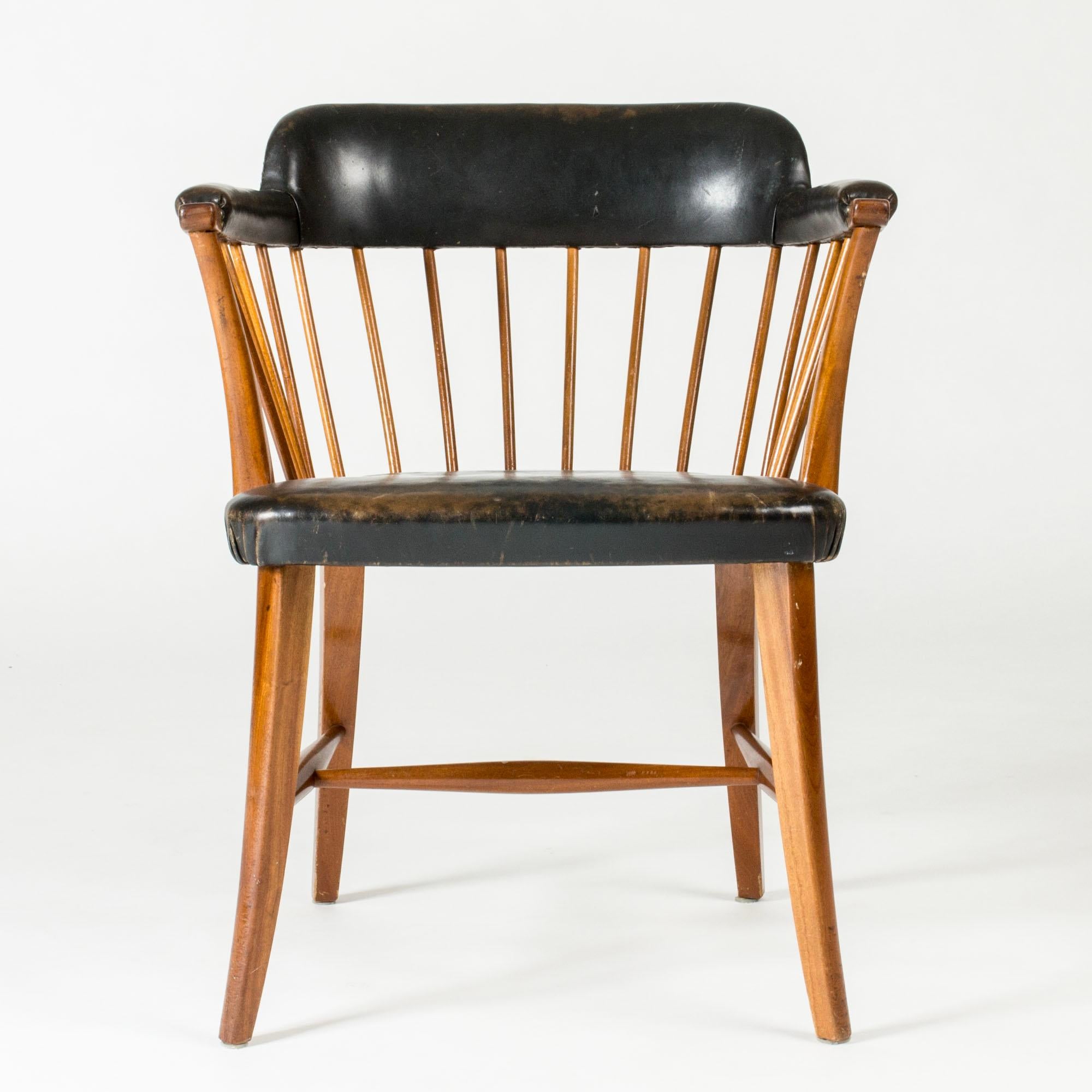 Svedese Sedia da capitano moderna di Josef Frank, Svezia, anni '50 in vendita