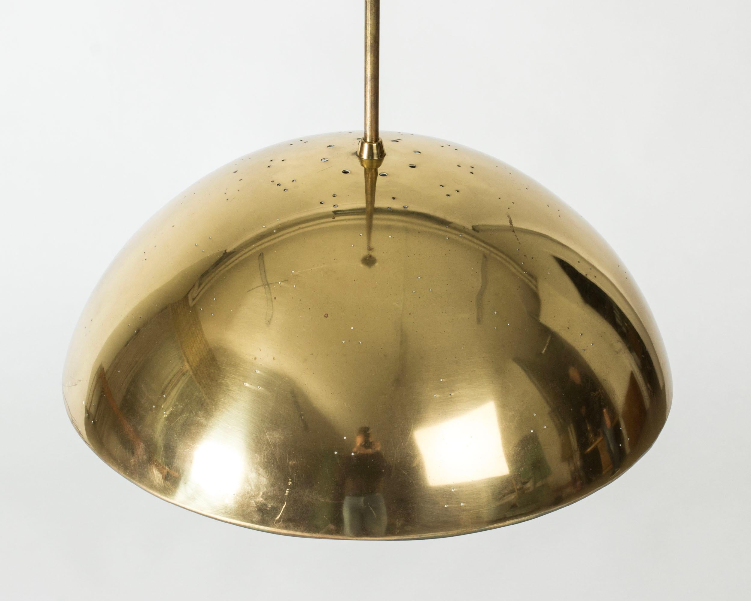 Lámpara de techo moderna de mediados de siglo de Paavo Tynell, Finlandia, años 50 Escandinavo moderno en venta