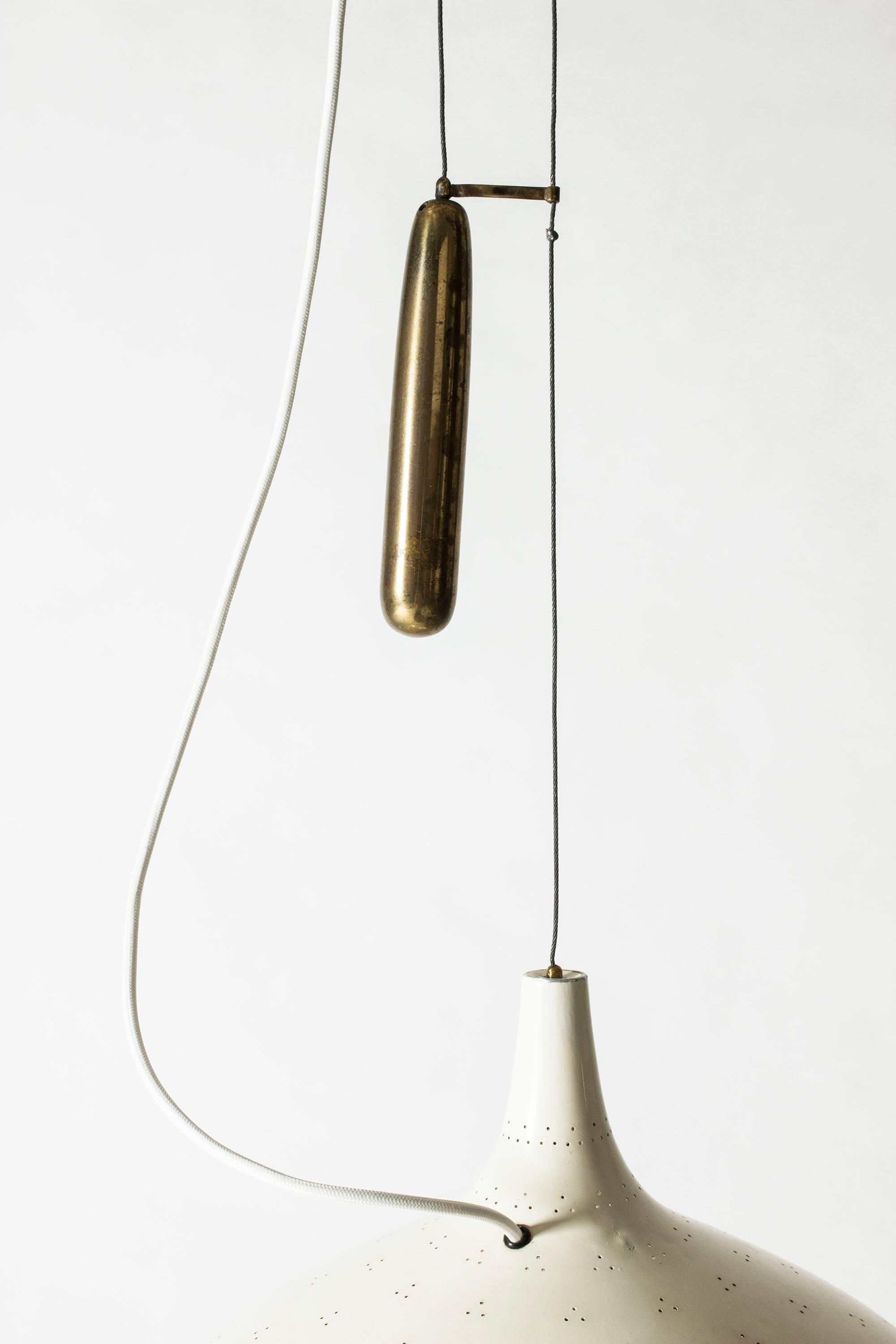 Mid-20th Century Midcentury Modern Ceiling Light by Paavo Tynell, Finland, 1950s For Sale