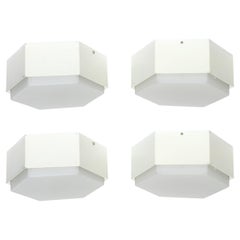 Lampade da soffitto o da parete di RAAK Amsterdam del 1960 circa, una coppia