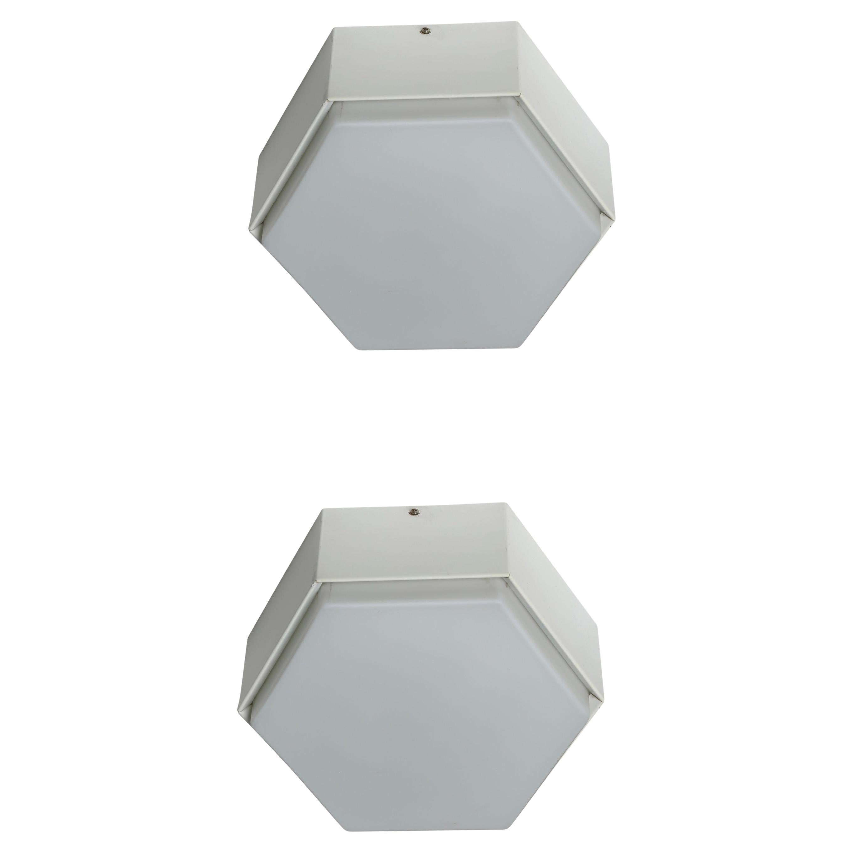 Midcentury modern ceiling or wall lights by RAAK Amsterdam circa 1960s im Angebot