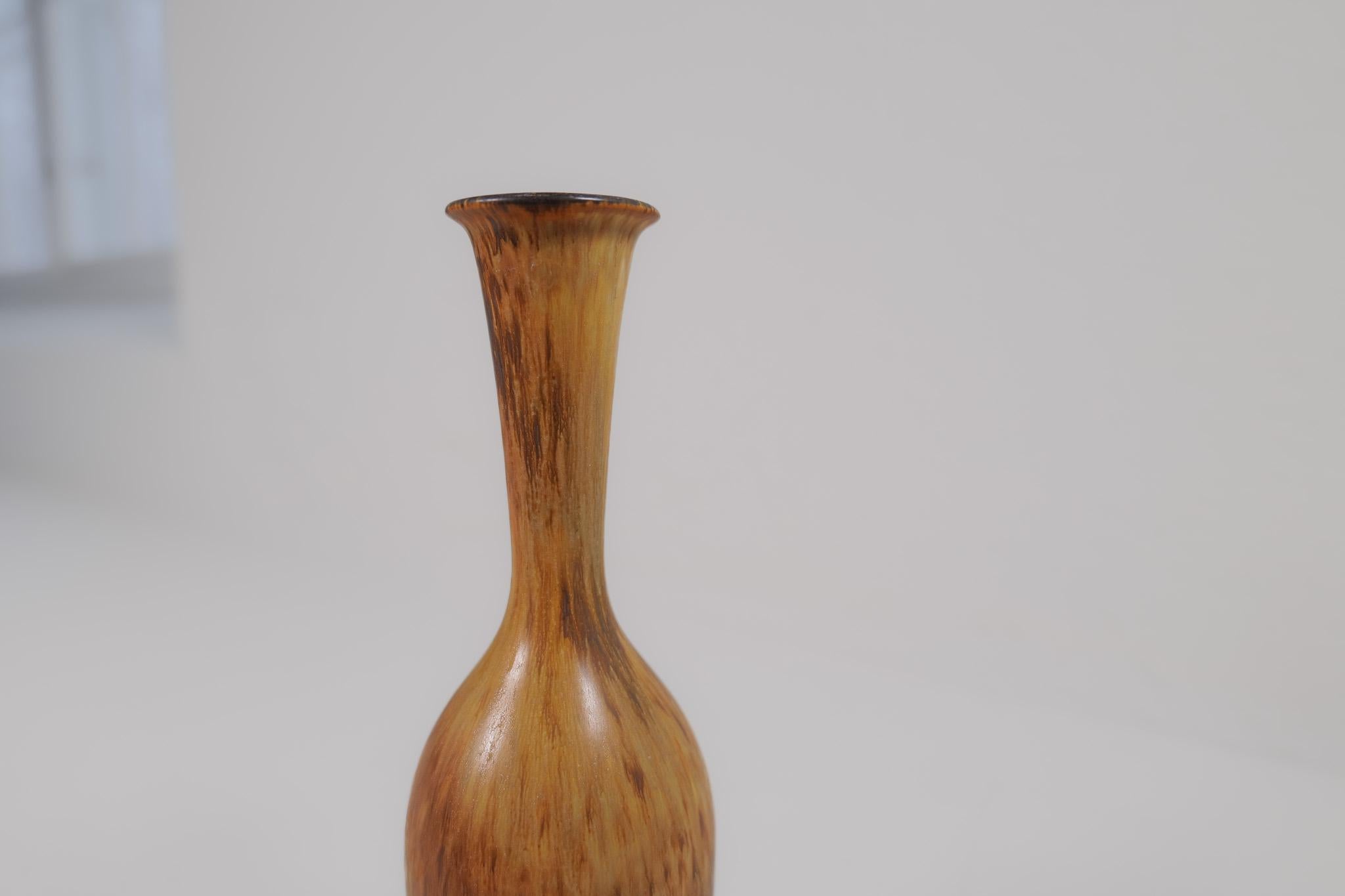 Vase en céramique du milieu du siècle Gunnar Nylund Rörstrand Suède années 1950 en vente 2